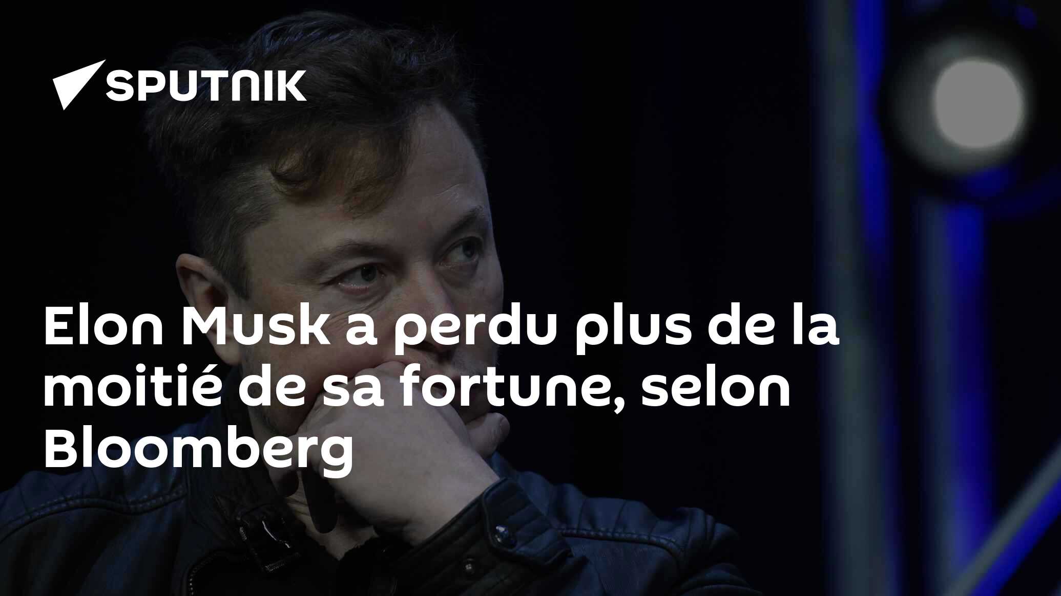 Elon Musk A Perdu Plus De La Moiti De Sa Fortune Selon Bloomberg