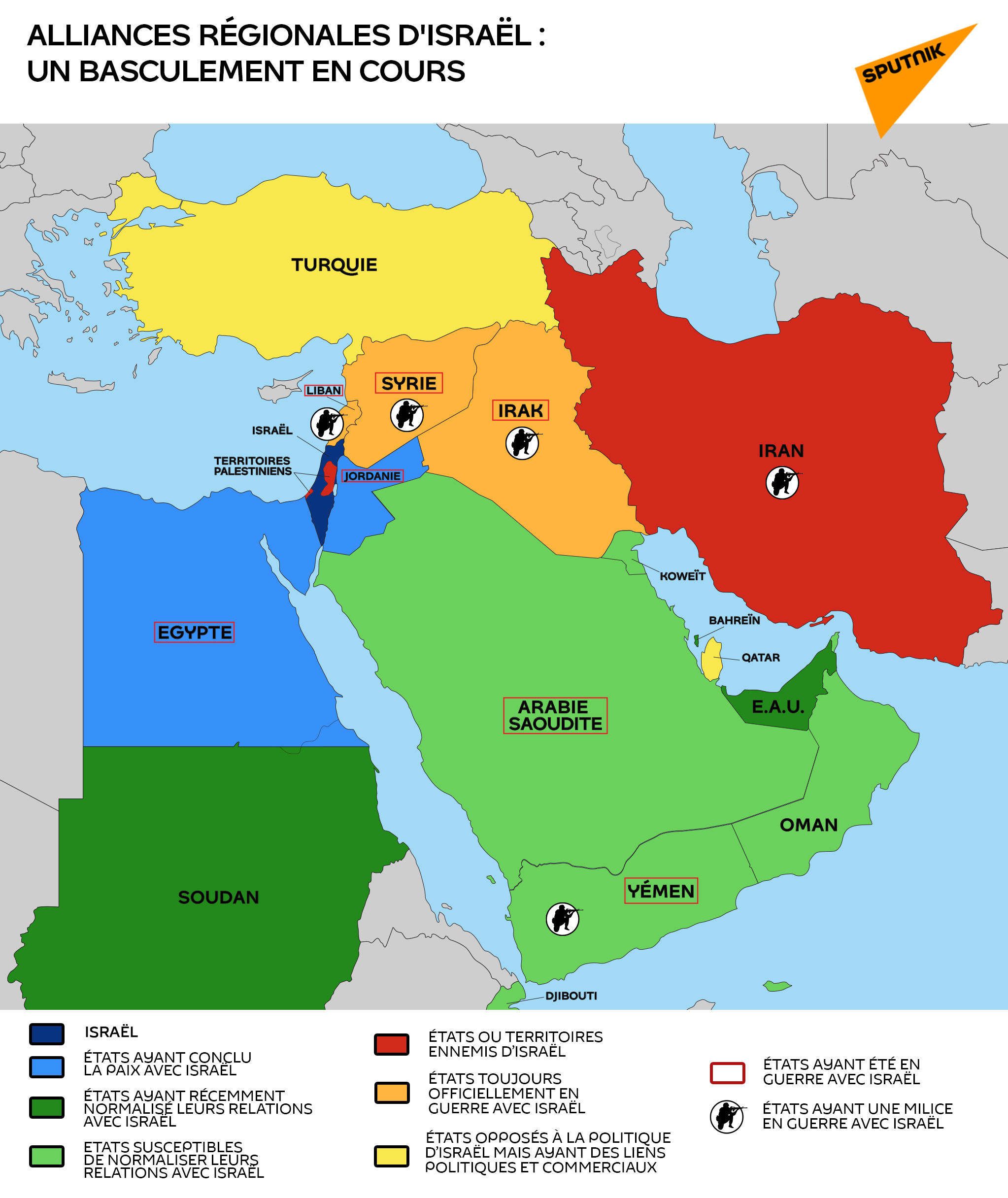 Alliances régionales d'Israël : un basculement en cours - Sputnik Afrique, 1920, 23.03.2021