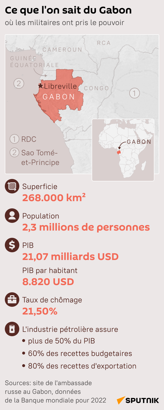 Ce que l'on sait du Gabon - Sputnik Afrique