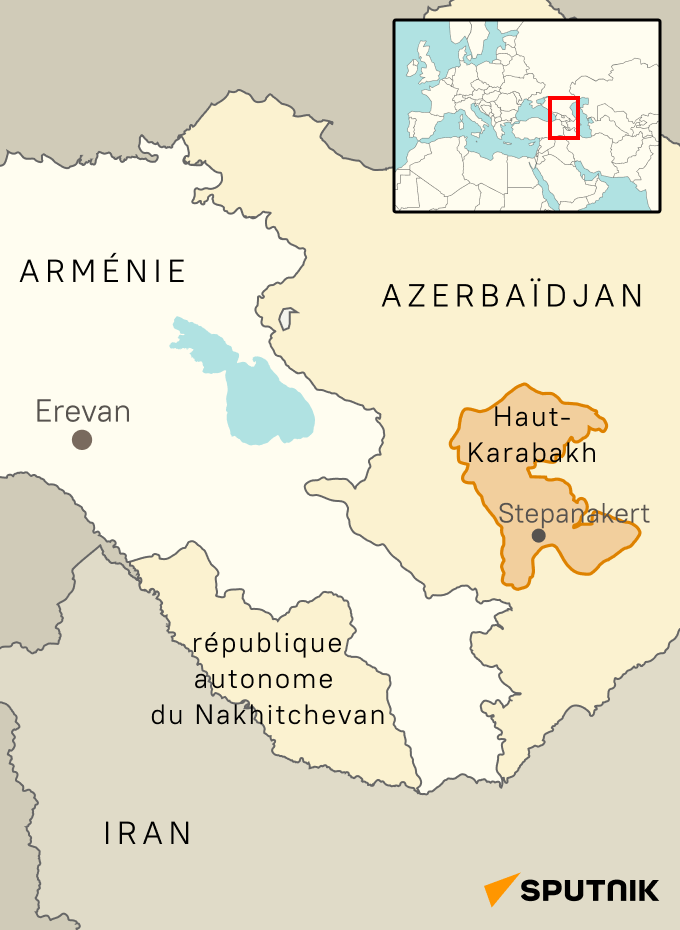 Nagorno Karabakh, Map, Infographic - Sputnik Africa