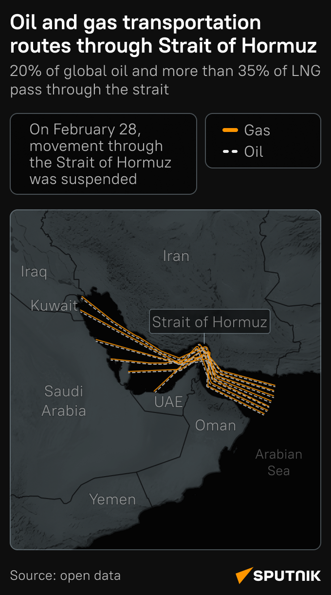 Strait of Hormuz - Sputnik Africa