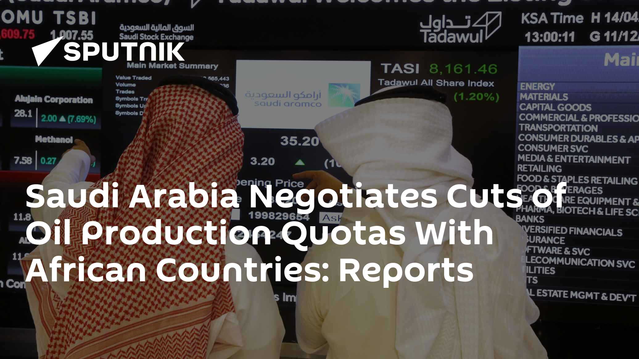 Saudi Arabia Negotiates Cuts of Oil Production Quotas With African ...