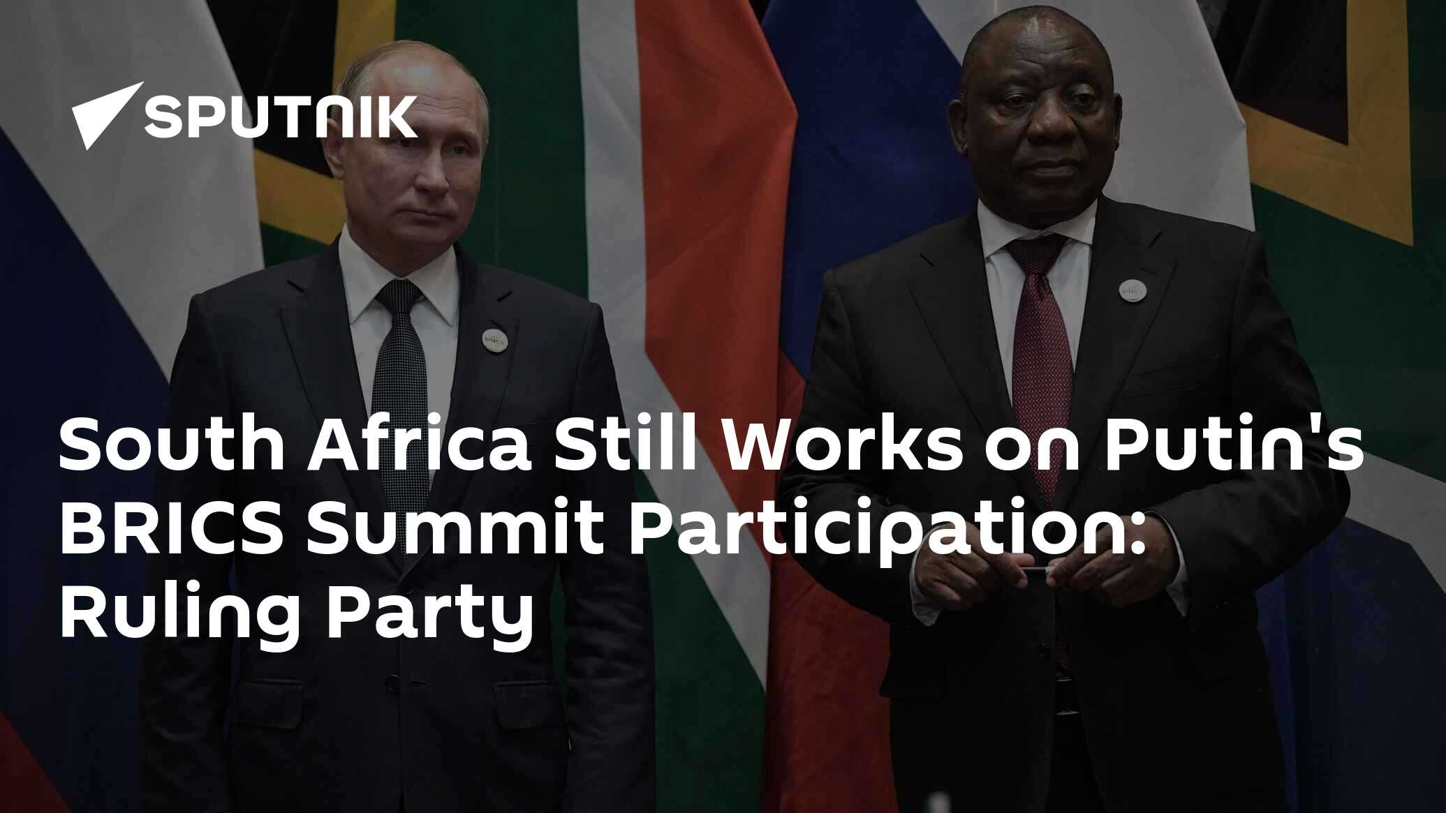 South Africa Still Works On Putin's BRICS Summit Participation: Ruling ...