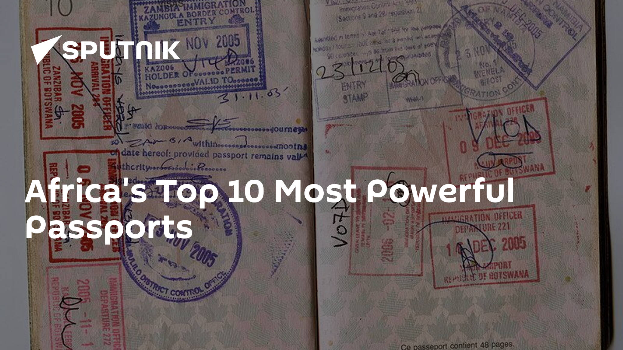Ranked: Top 10 most powerful African passports