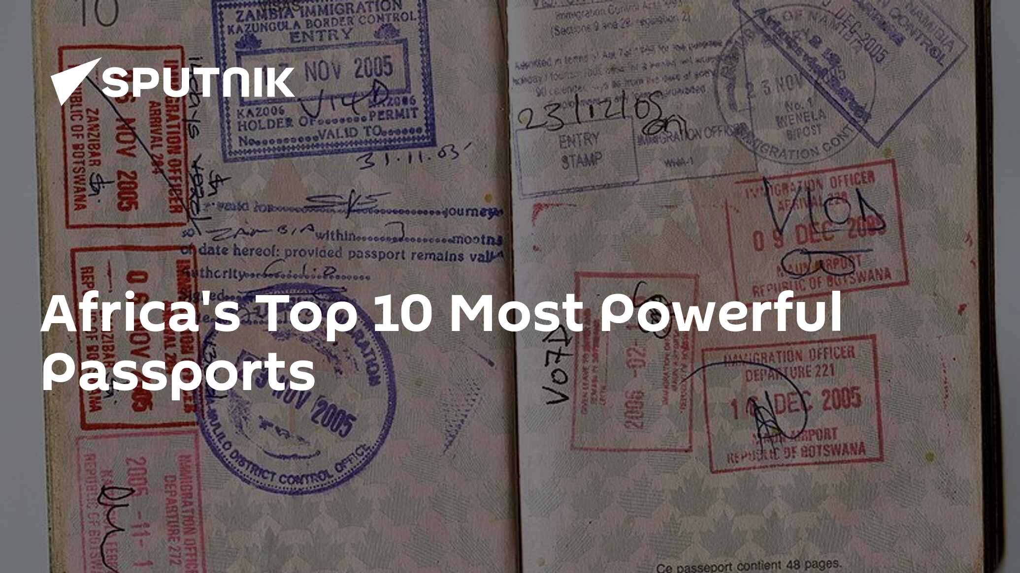 Ranked: Top 10 most powerful African passports