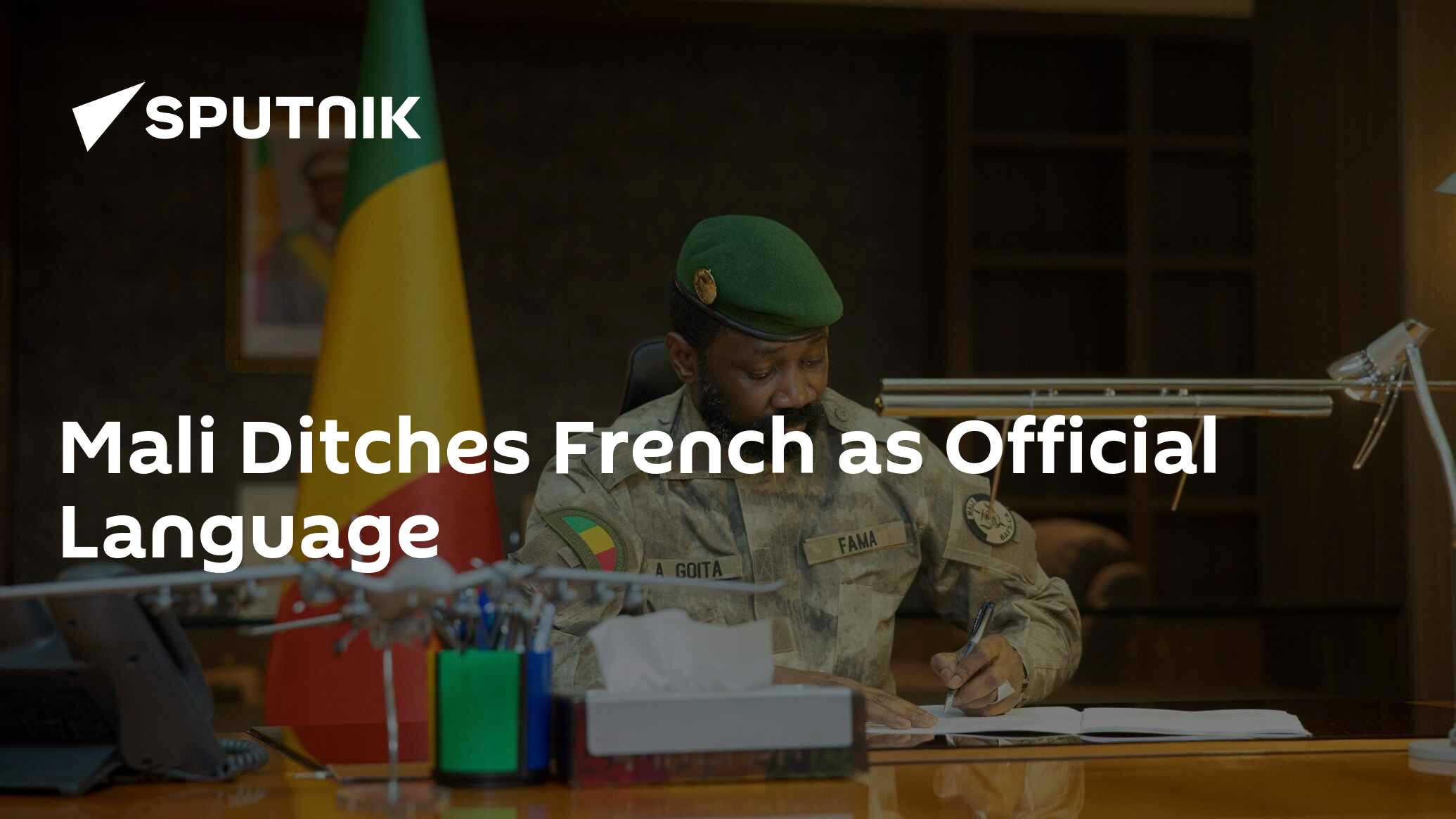 Mali Ditches French As Official Language 25 07 2023 Sputnik Africa   1060754150 