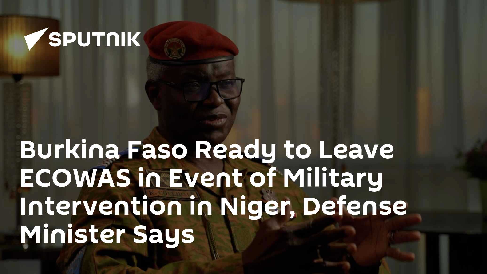 Burkina Faso Ready To Leave ECOWAS In Event Of Military Intervention In ...