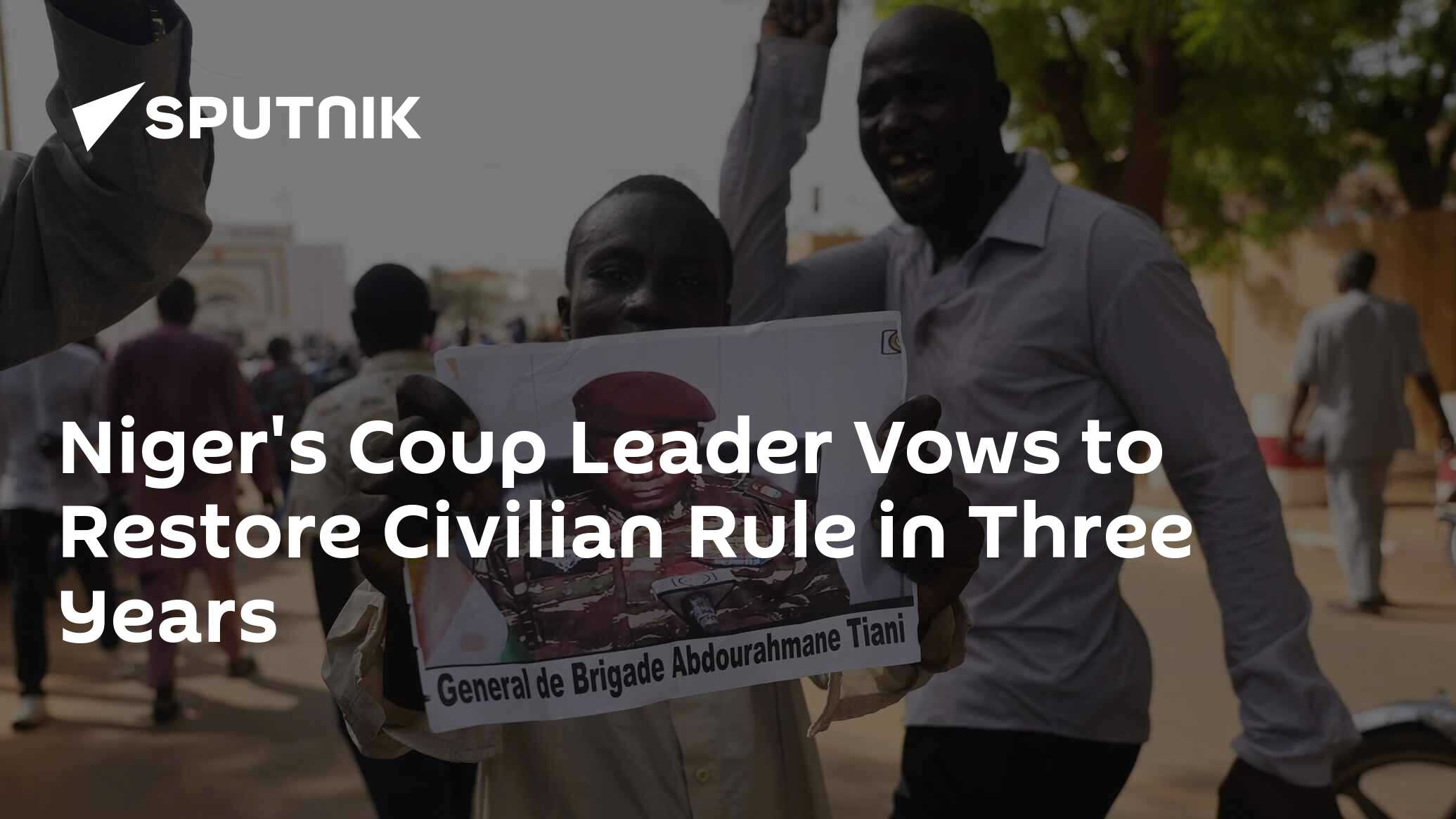 Niger's Coup Leader Vows To Restore Civilian Rule In Three Years - 20. ...