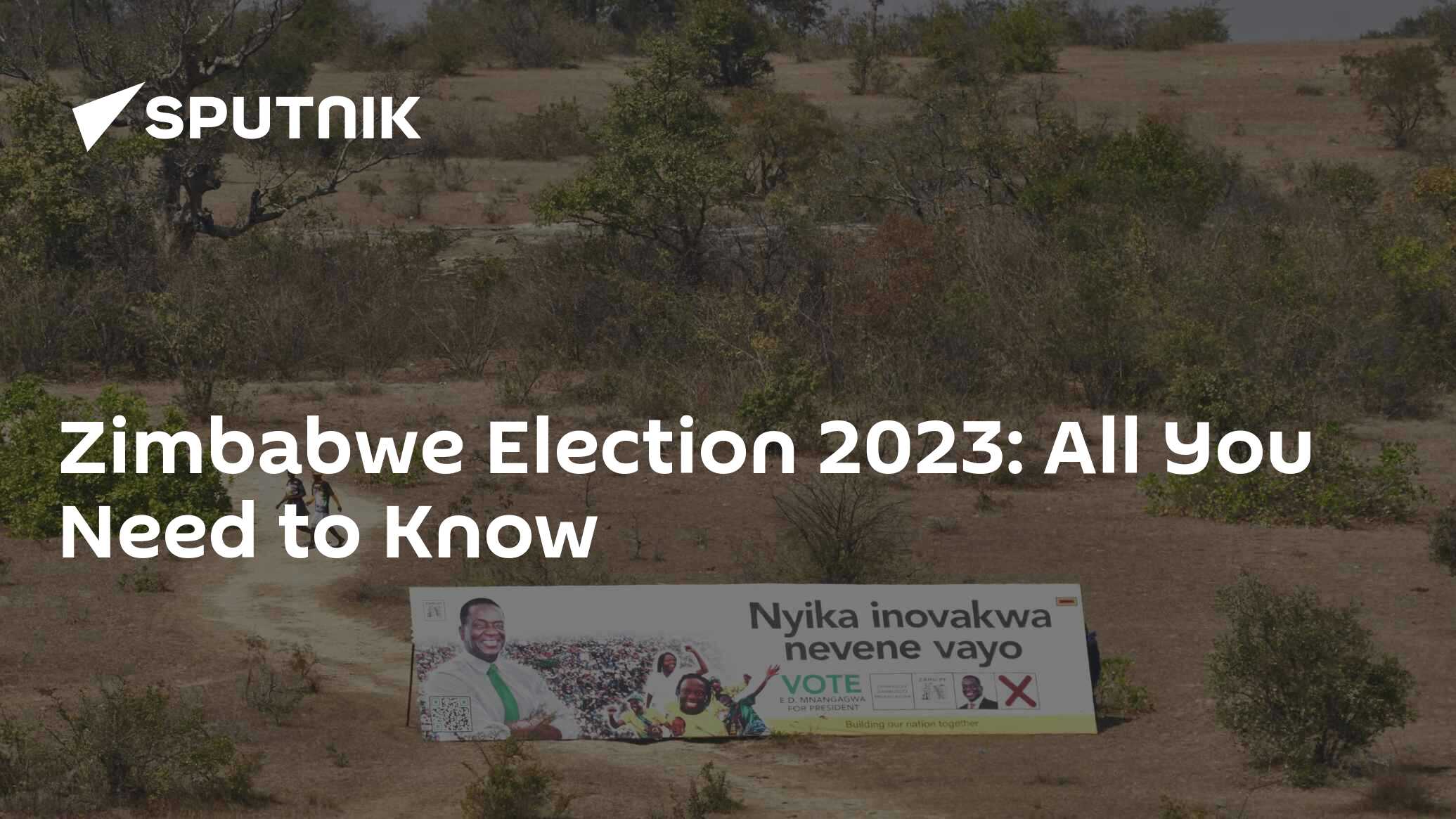 Zimbabwe Election 2023: All You Need to Know - 21.08.2023, Sputnik Africa