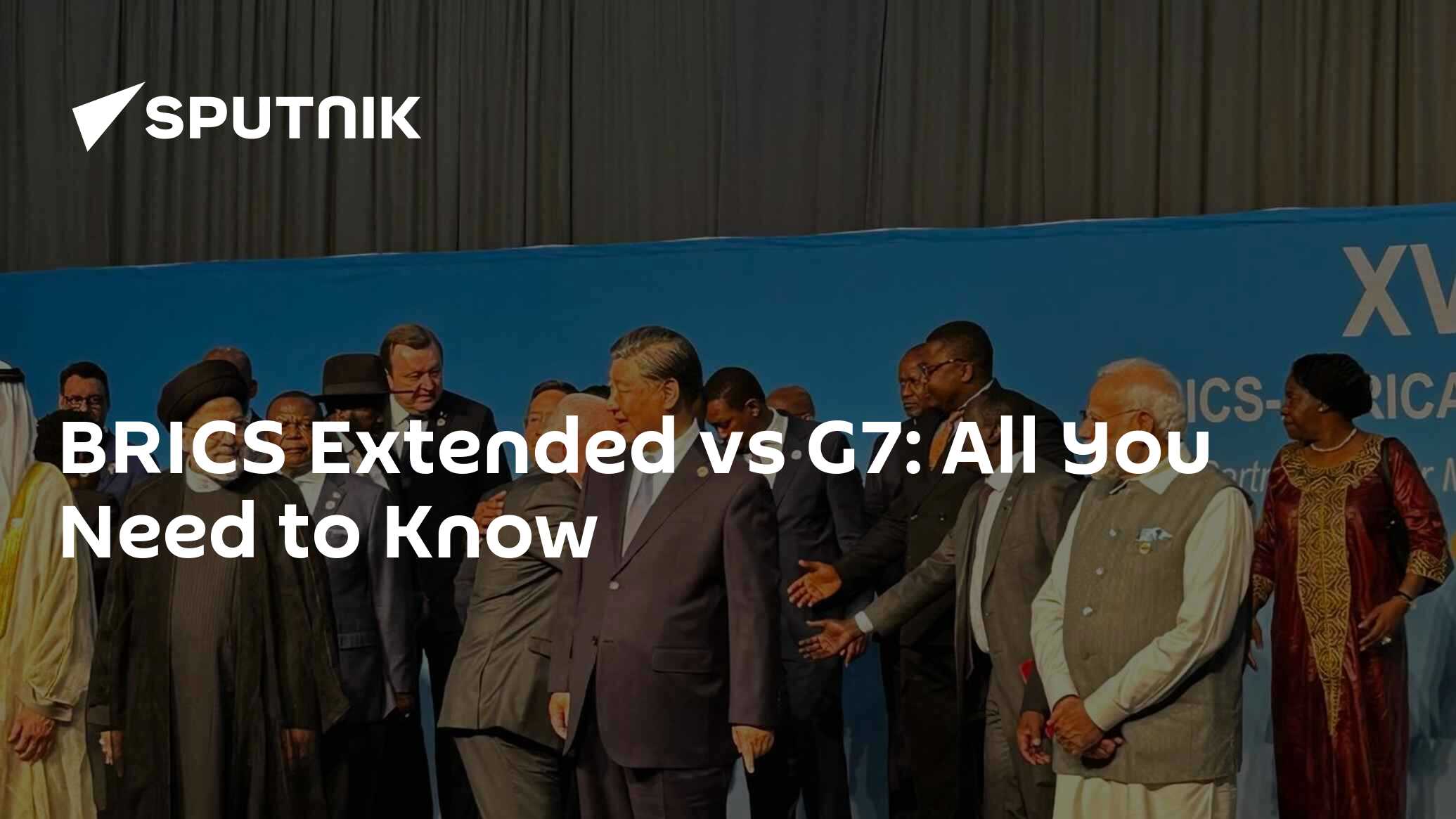 Brics Extended Vs G7 All You Need To Know 24 08 2023 Sputnik Africa