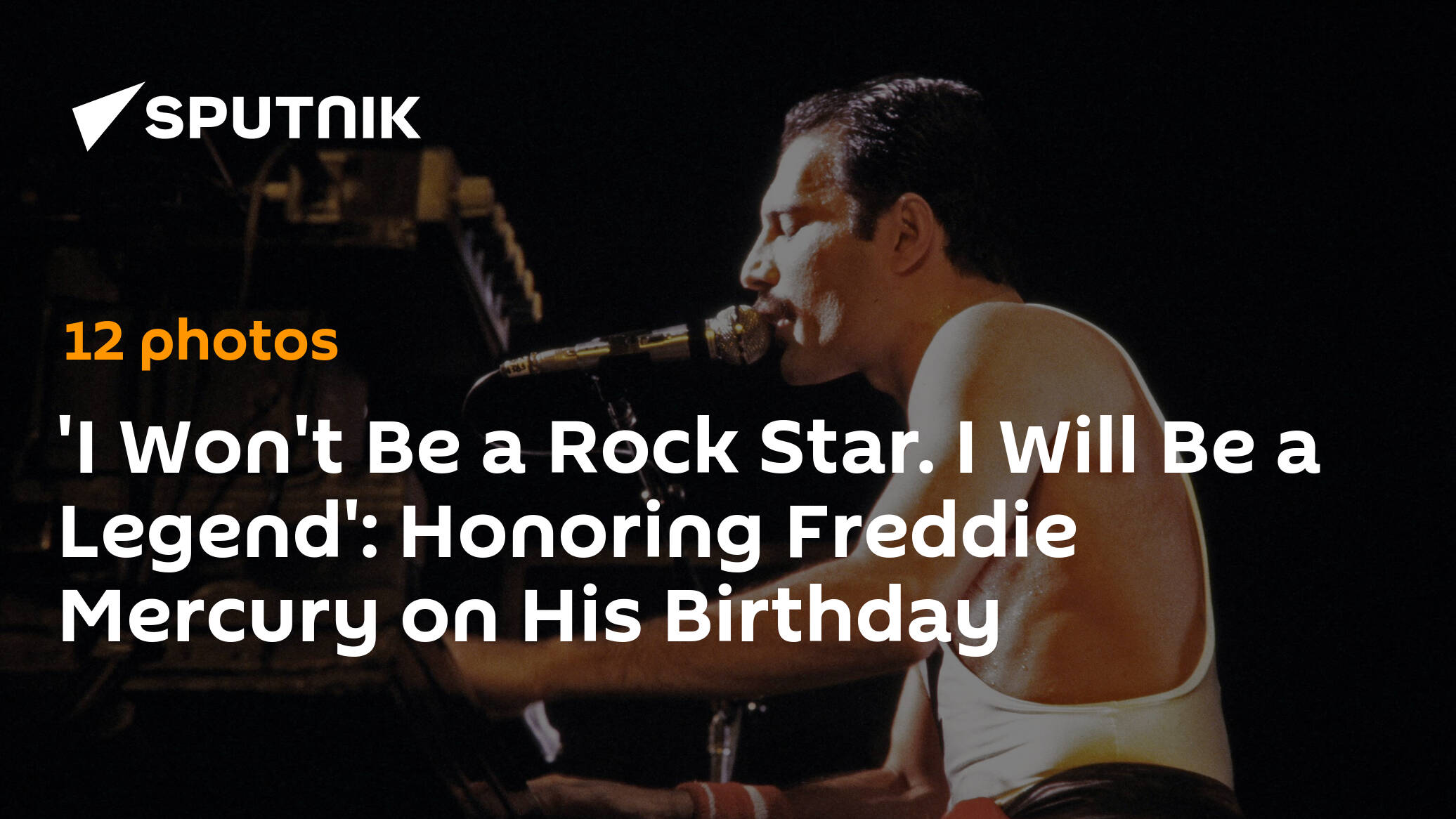 Iconic Freddie Mercury - Metal Wall Art