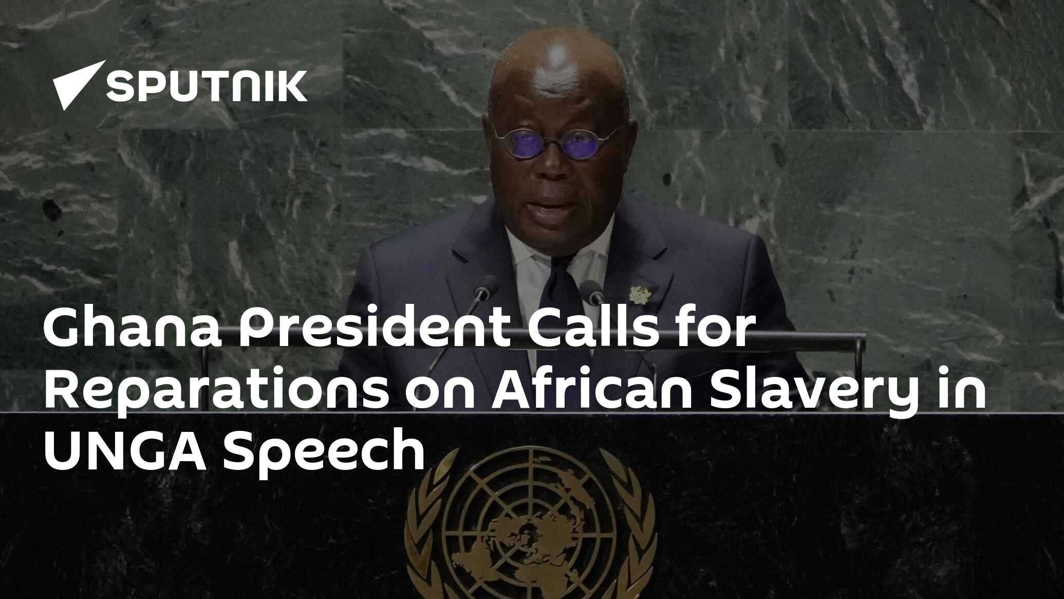 Ghana President Calls for Slavery Reparations at Accra Conference