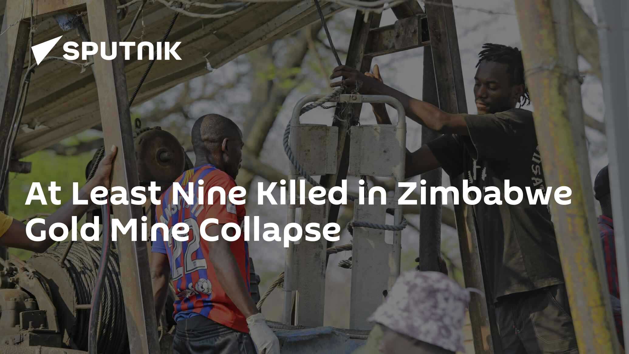 At Least Nine Killed in Zimbabwe Gold Mine Collapse - 01.10.2023