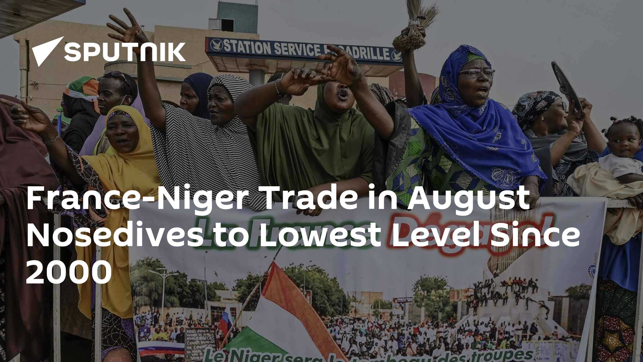 France-Niger Trade in August Nosedives to Lowest Level Since 2000 - 18.