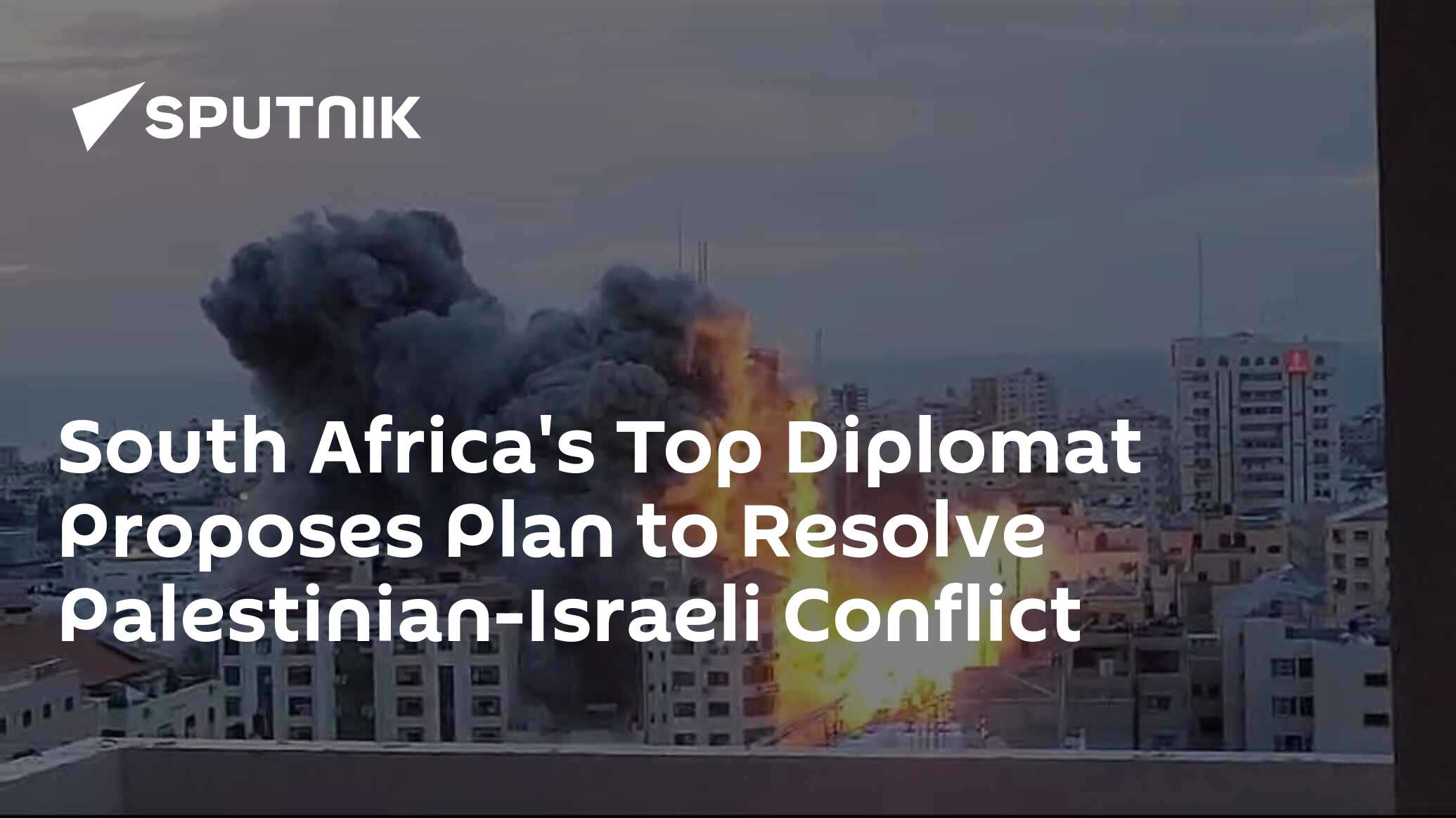 South Africa's Top Diplomat Proposes Plan to Resolve Palestinian ...