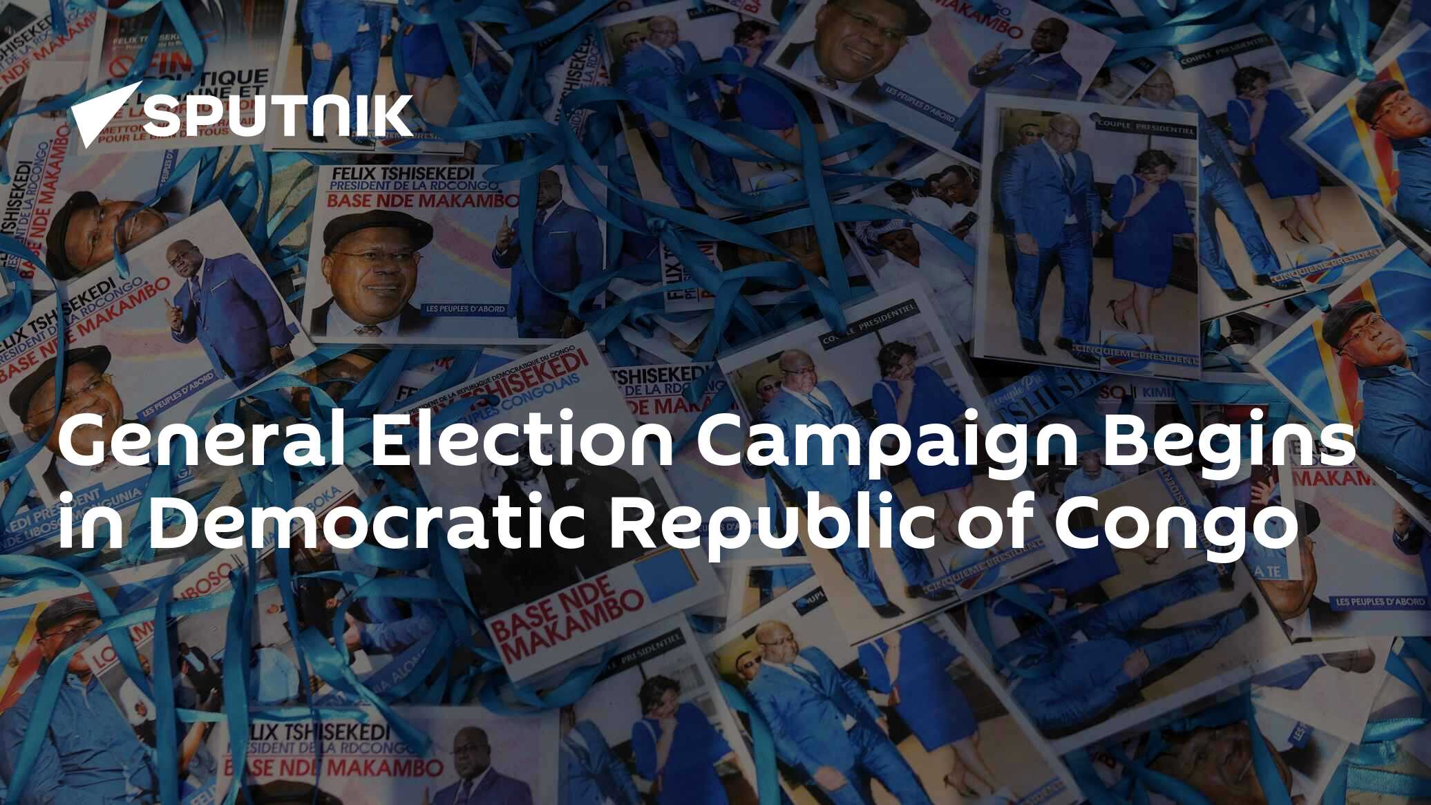 General Election Campaign Begins in Democratic Republic of Congo 19.