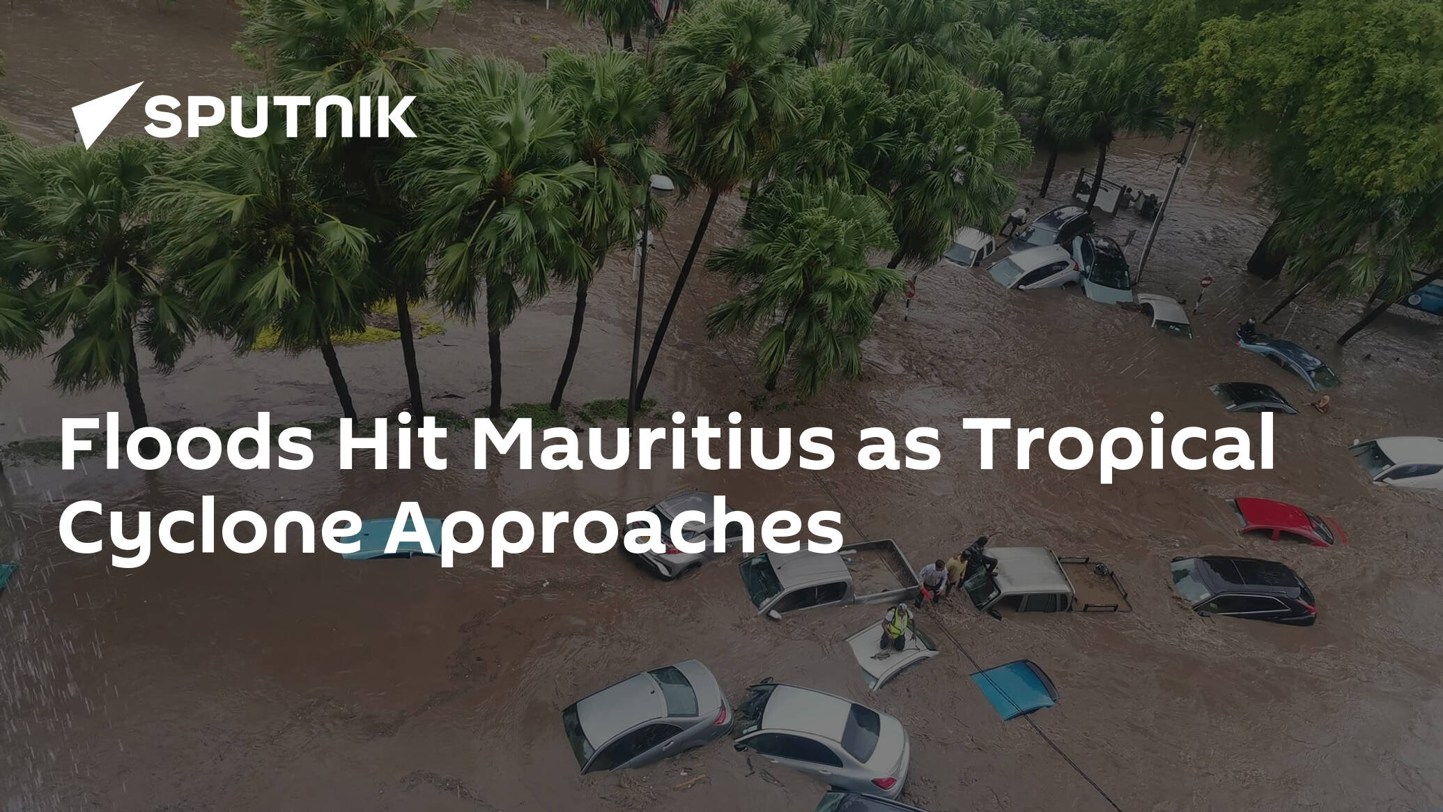 Floods Hit Mauritius as Tropical Cyclone Approaches 15.01.2024