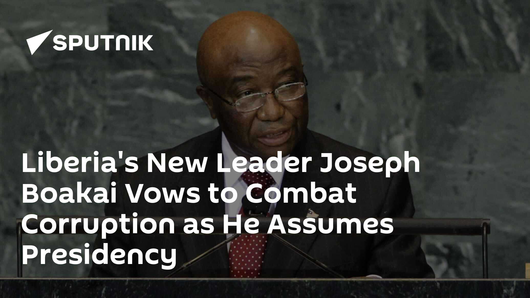 Liberia's New Leader Joseph Boakai Vows To Combat Corruption As He ...