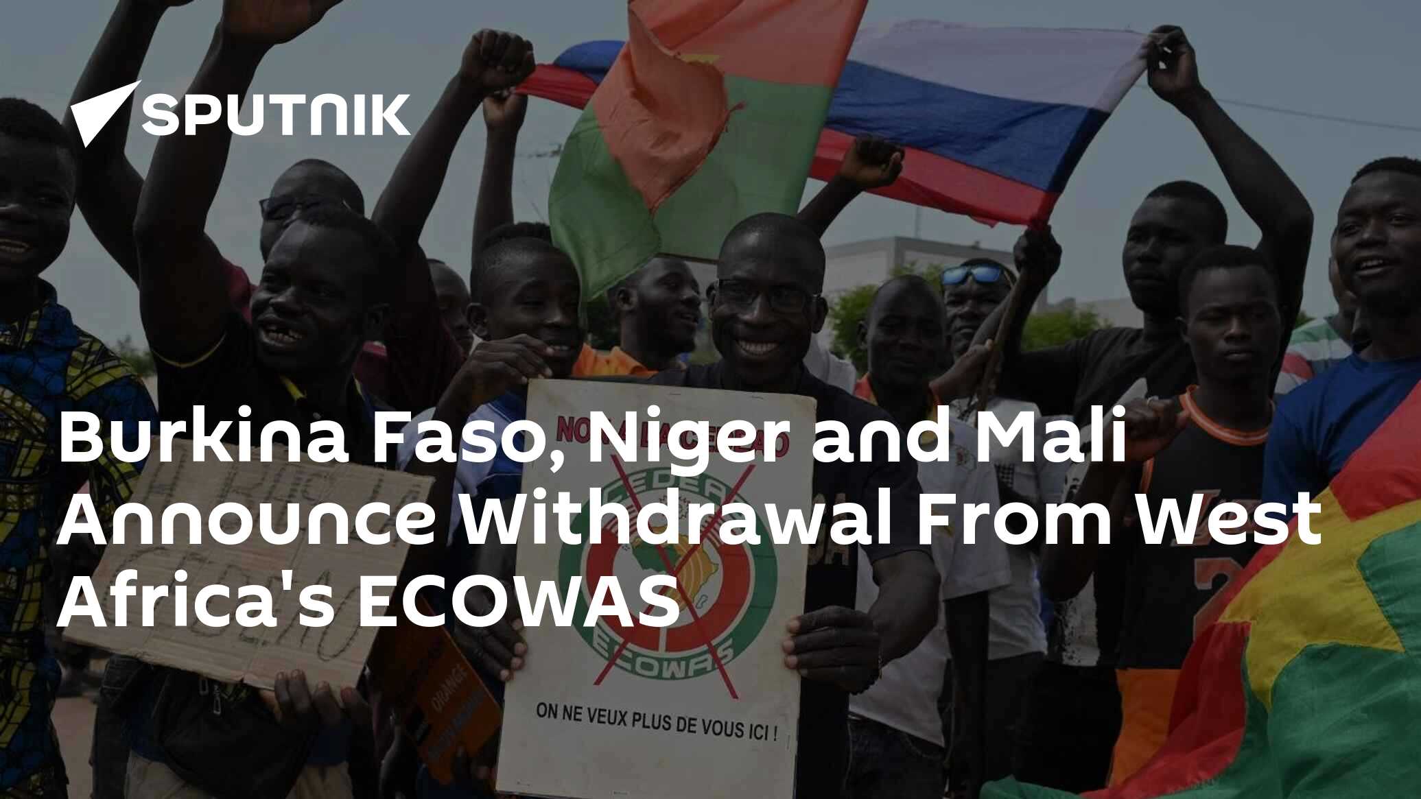 Burkina Faso, Niger And Mali Announce Withdrawal From West Africa's ...