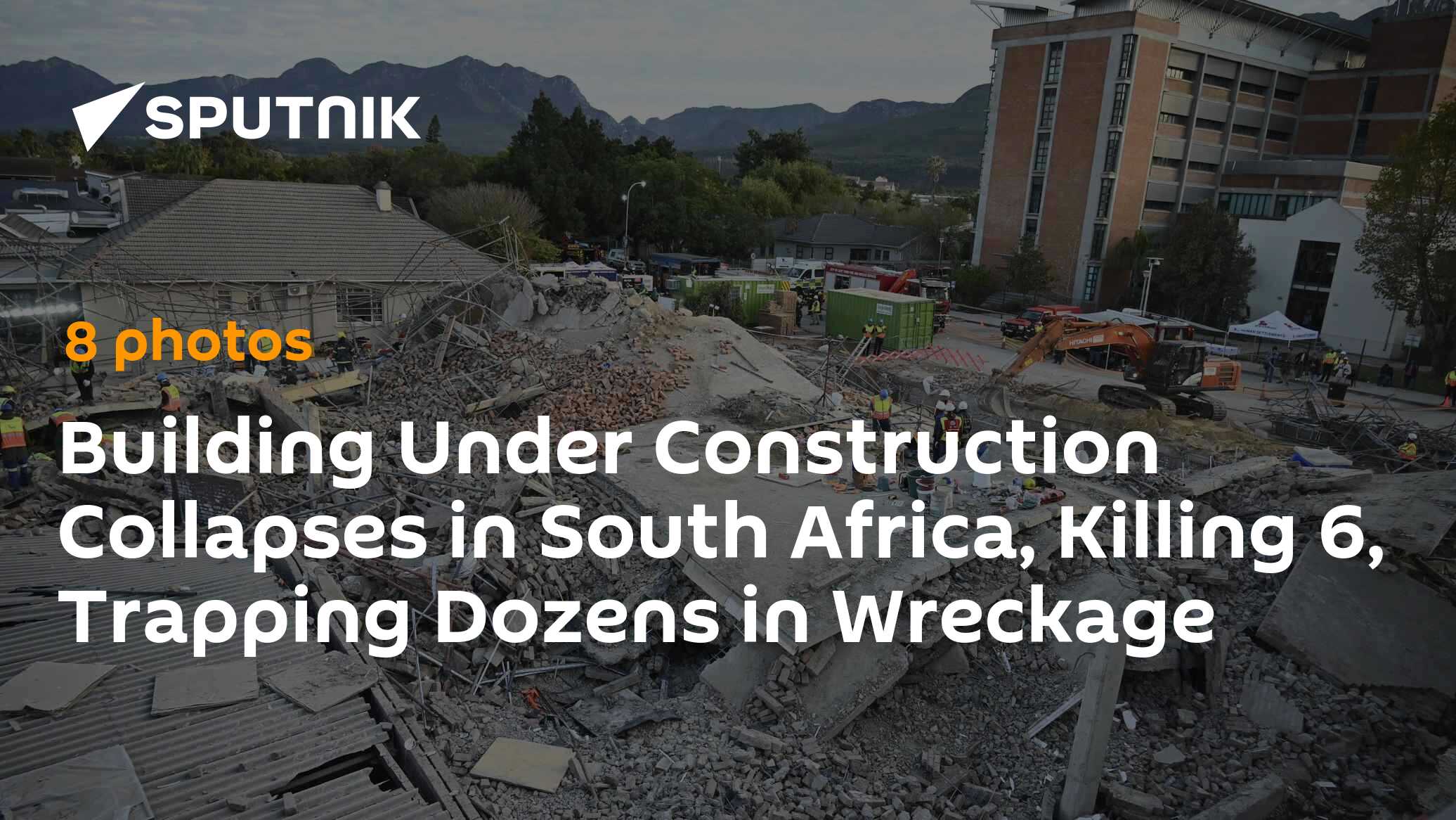 Building Under Construction Collapses in South Africa, Killing 6 ...
