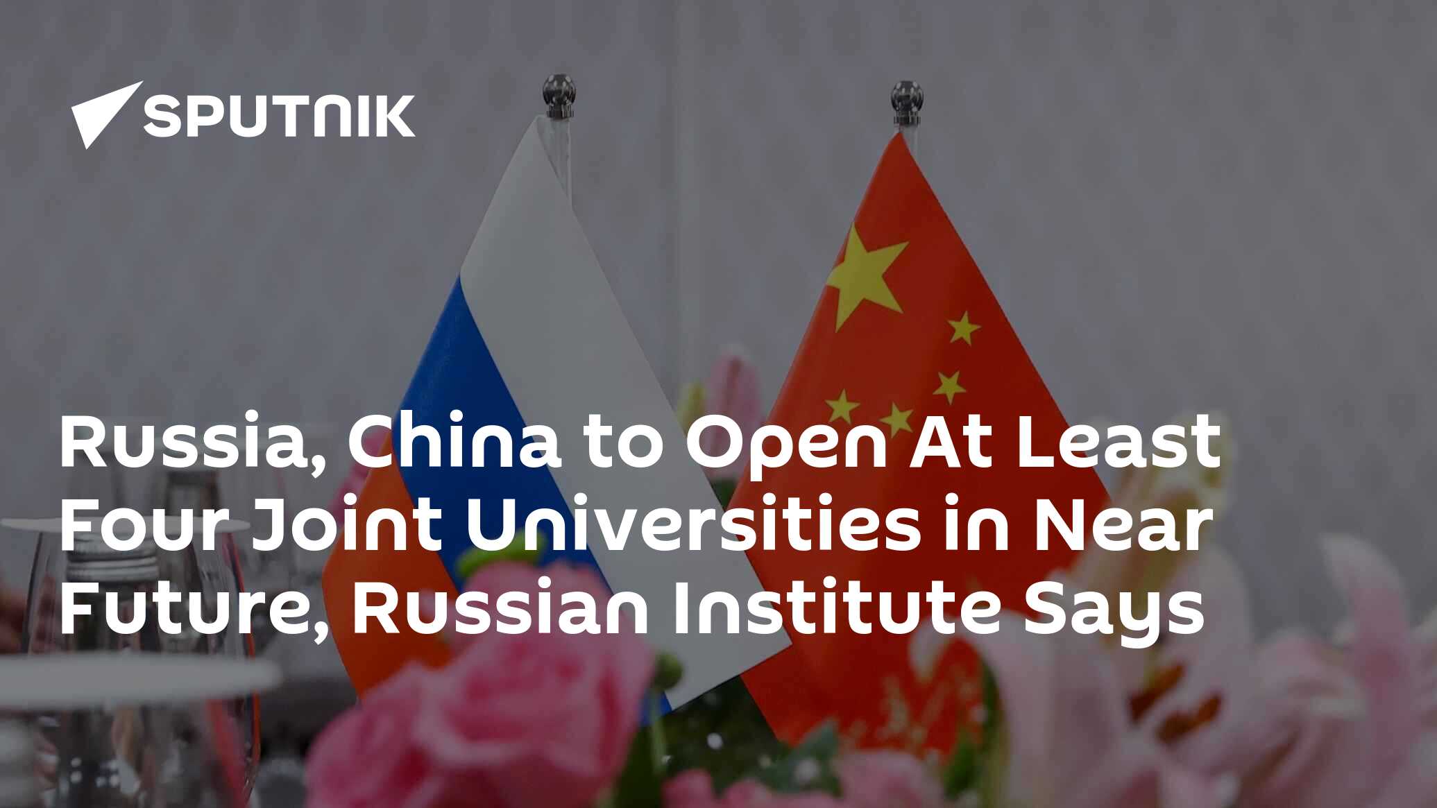 Russia, China to Open At Least Four Joint Universities in Near Future, Russian  Institute Says - 19.05.2024, Sputnik Africa