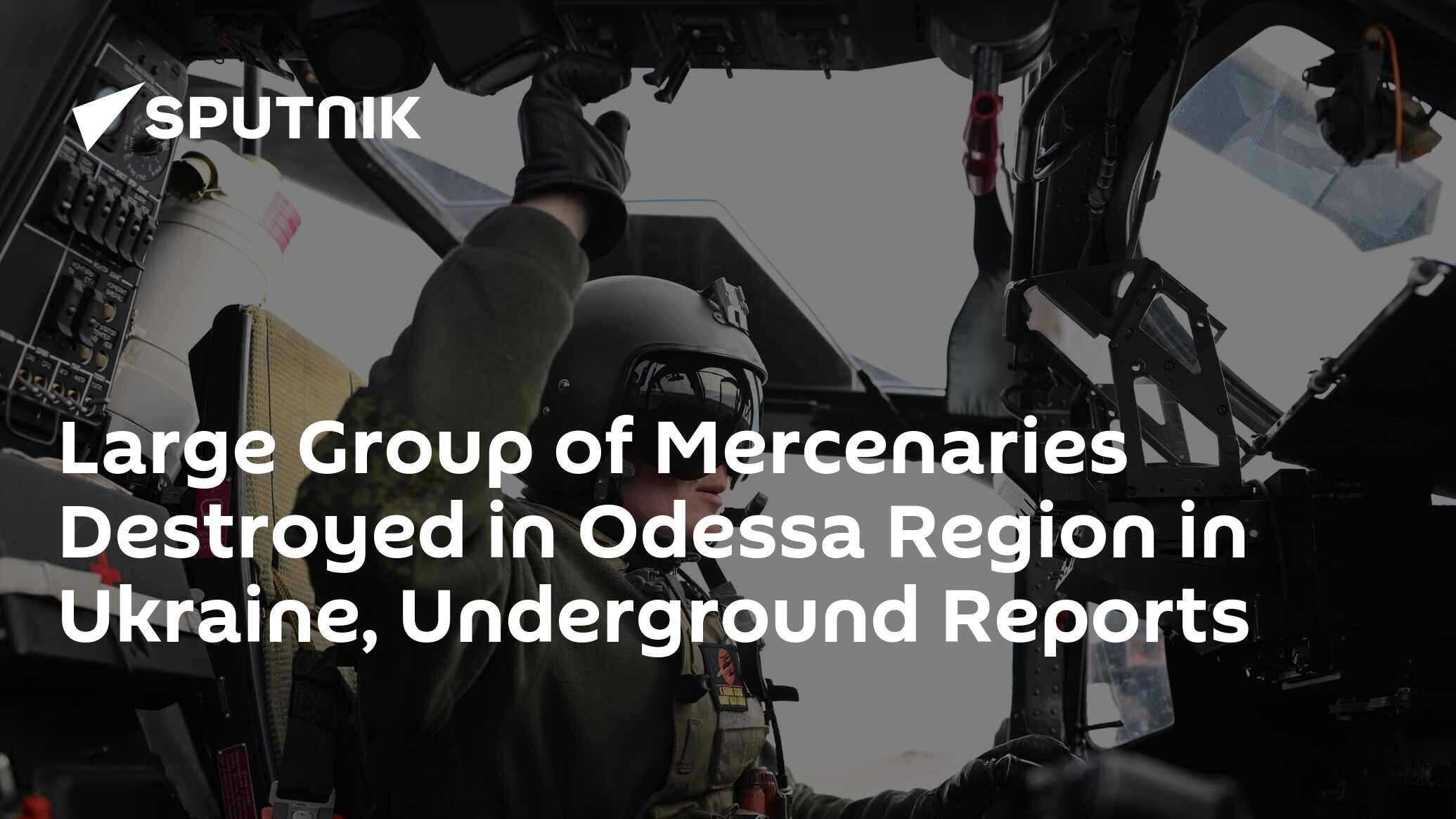 Large Group Of Mercenaries Destroyed In Odessa Region In Ukraine 