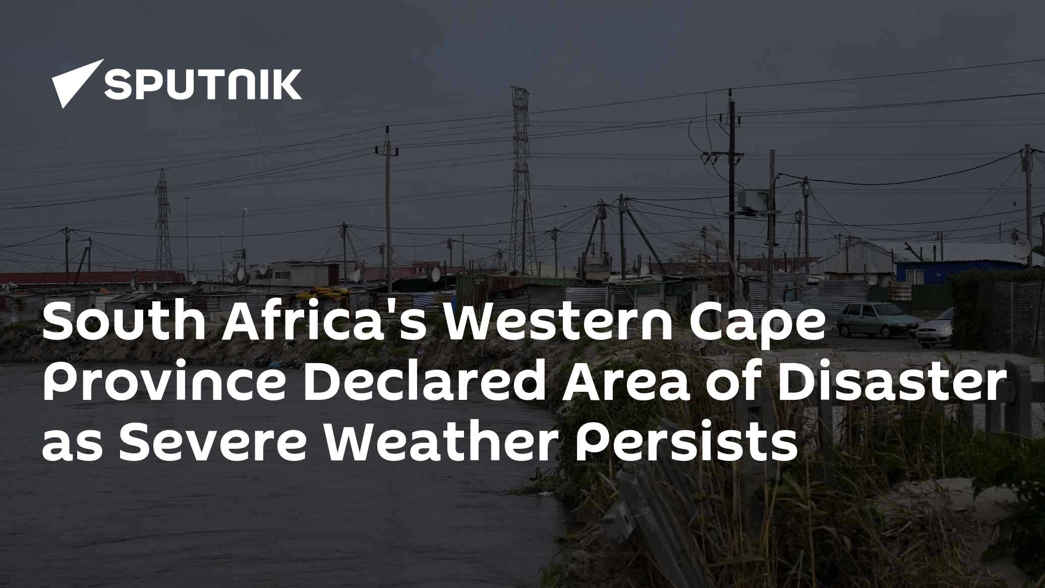 South Africa's Western Cape Province Declared Area of Disaster as ...