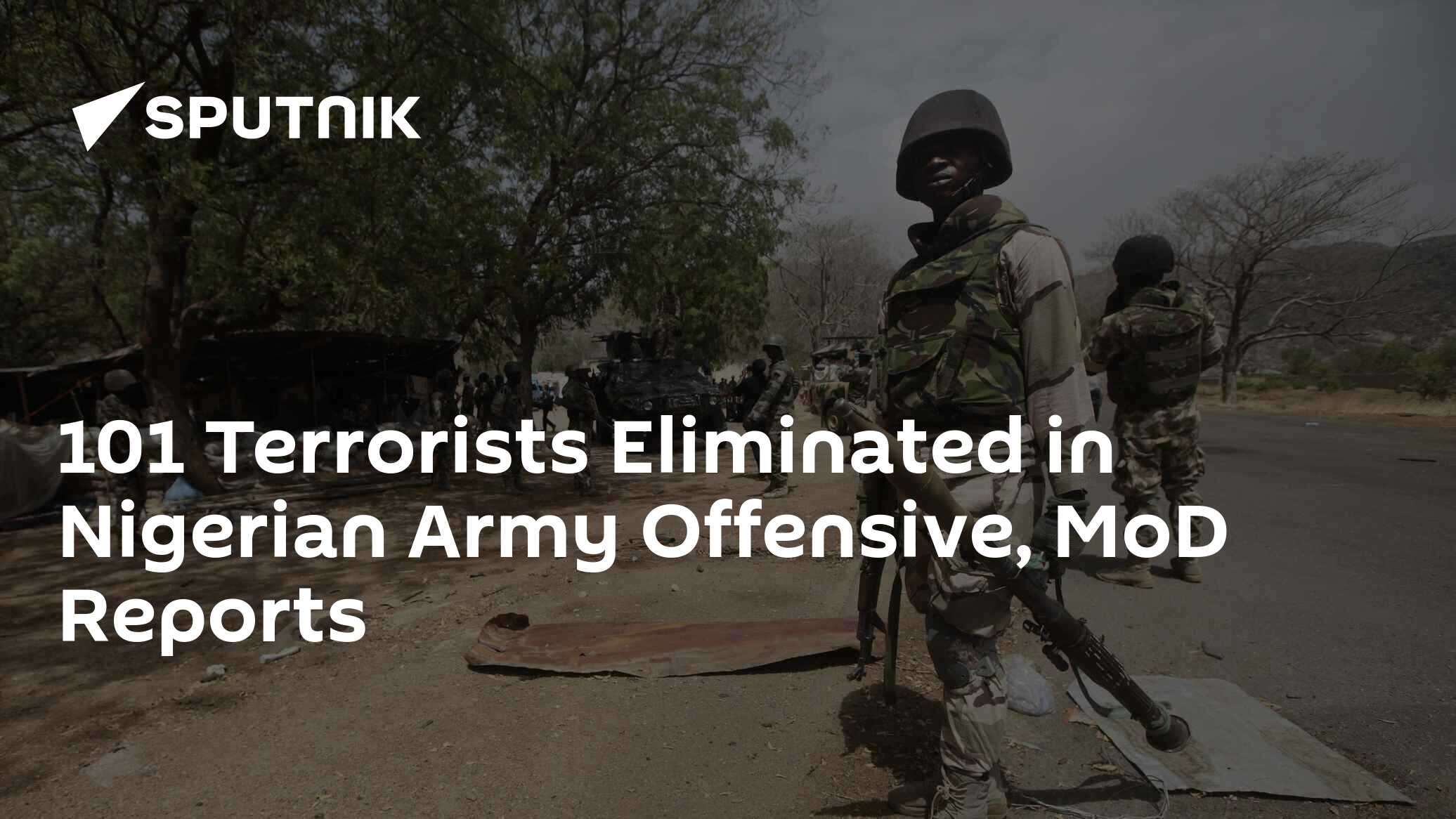 101 Terrorists Eliminated in Nigerian Army Offensive, MoD Reports - 20. ...