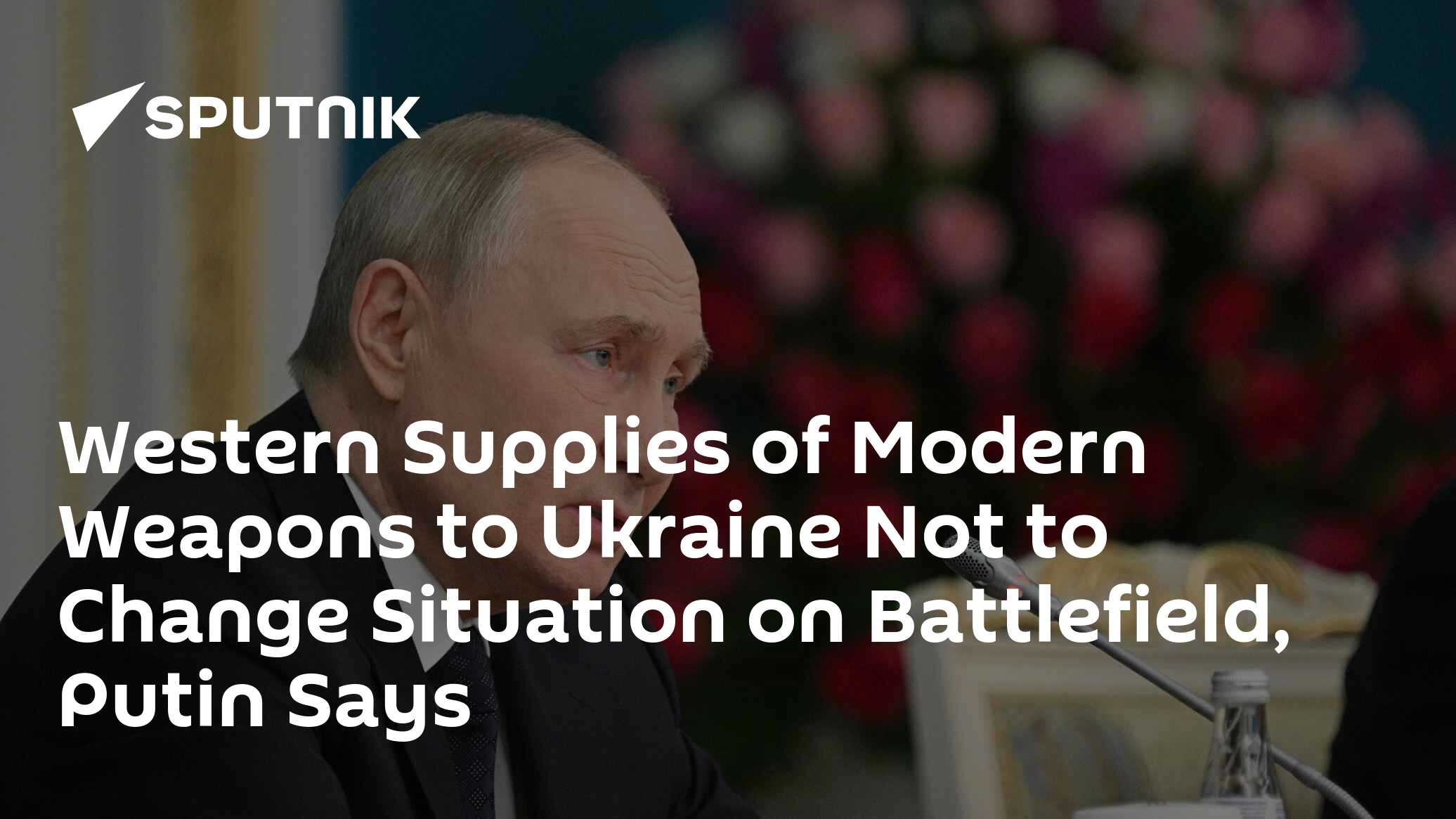 Western Supplies of Modern Weapons to Ukraine Not to Change Situation ...