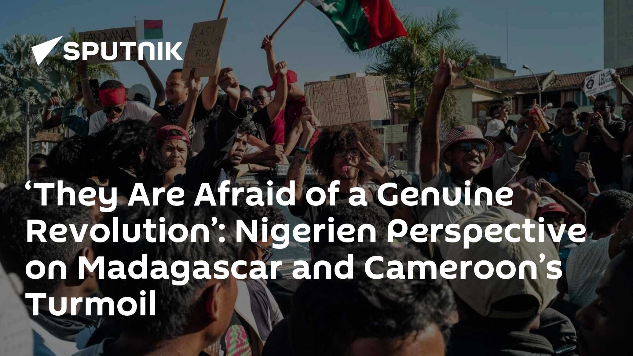‘They Are Afraid of a Genuine Revolution’: Nigerien Perspective on ...