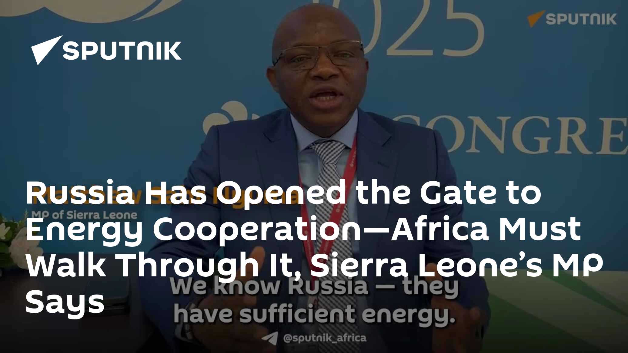 Russia Has Opened the Gate to Energy Cooperation—Africa Must Walk ...