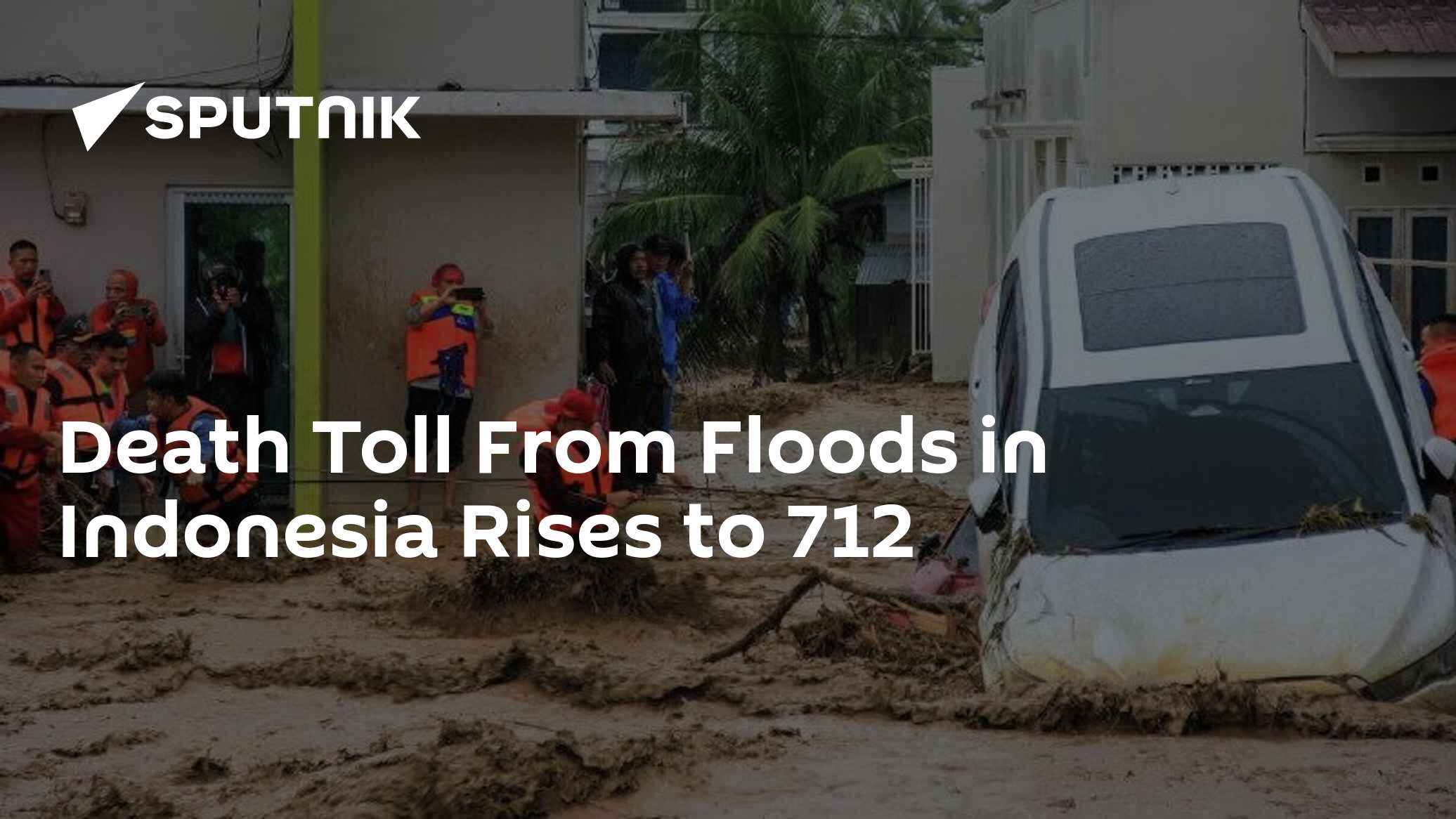 Death Toll From Floods in Indonesia Rises to 712 - 02.12.2025, Sputnik ...