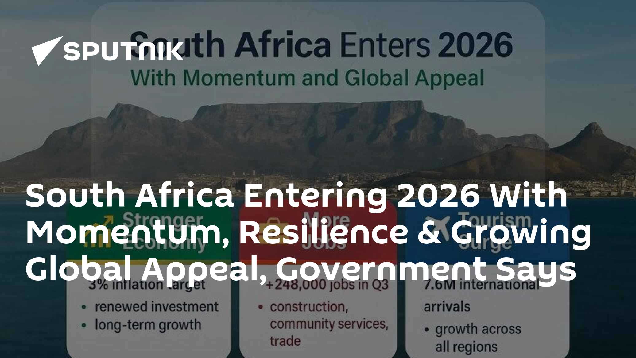 South Africa Entering 2026 With Momentum, Resilience & Growing Global ...