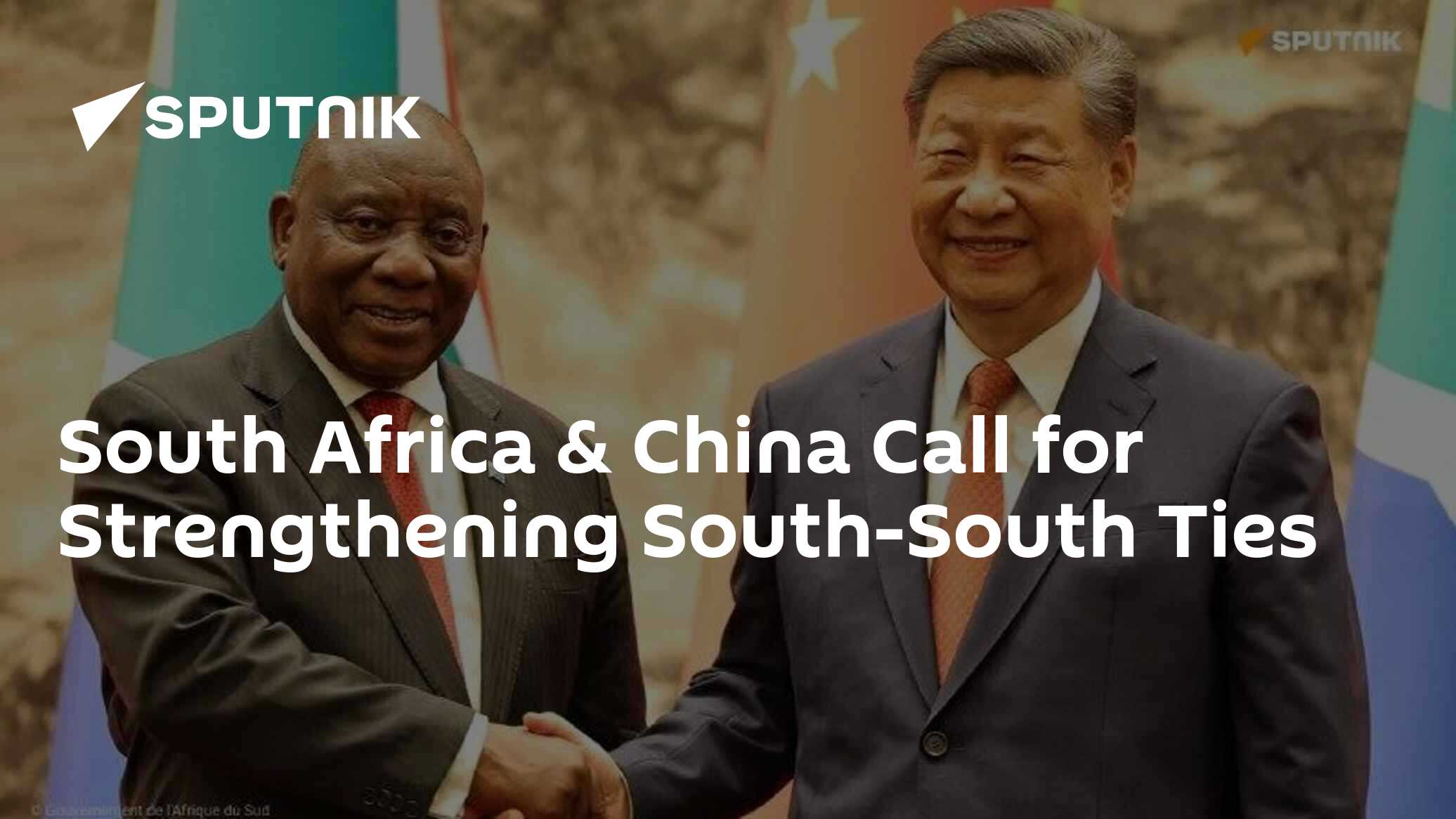 South Africa & China Call for Strengthening South-South Ties - 12.01. ...