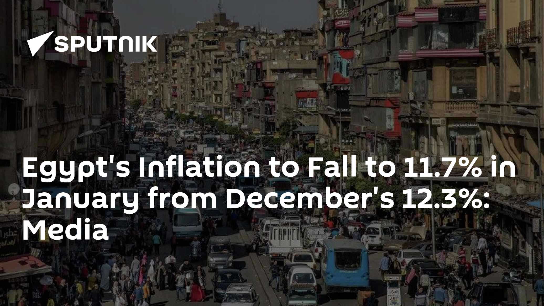 Egypt's Inflation to Fall to 11.7% in January from December's 12.3% ...