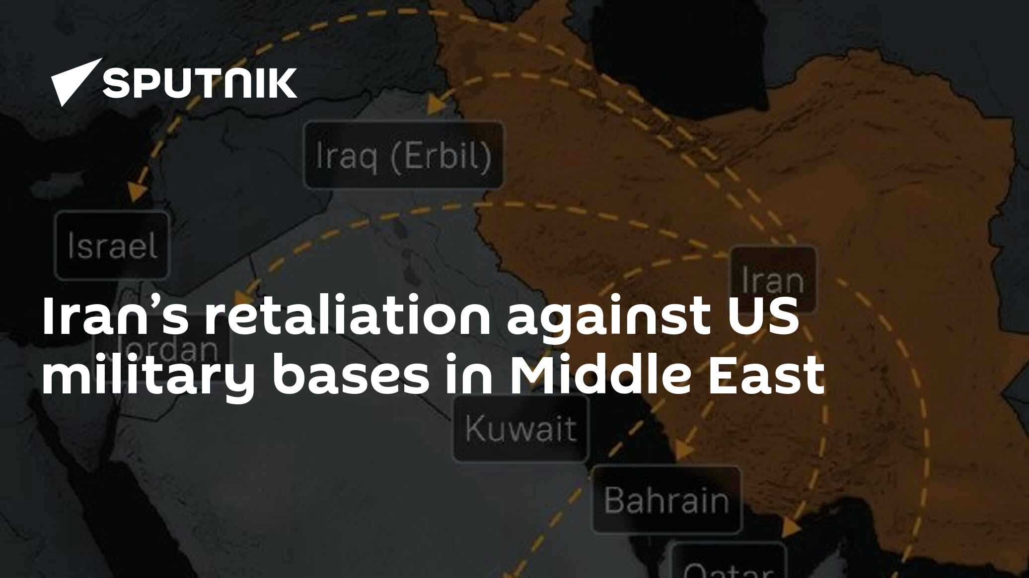 Iran’s retaliation against US military bases in Middle East - 28.02. ...