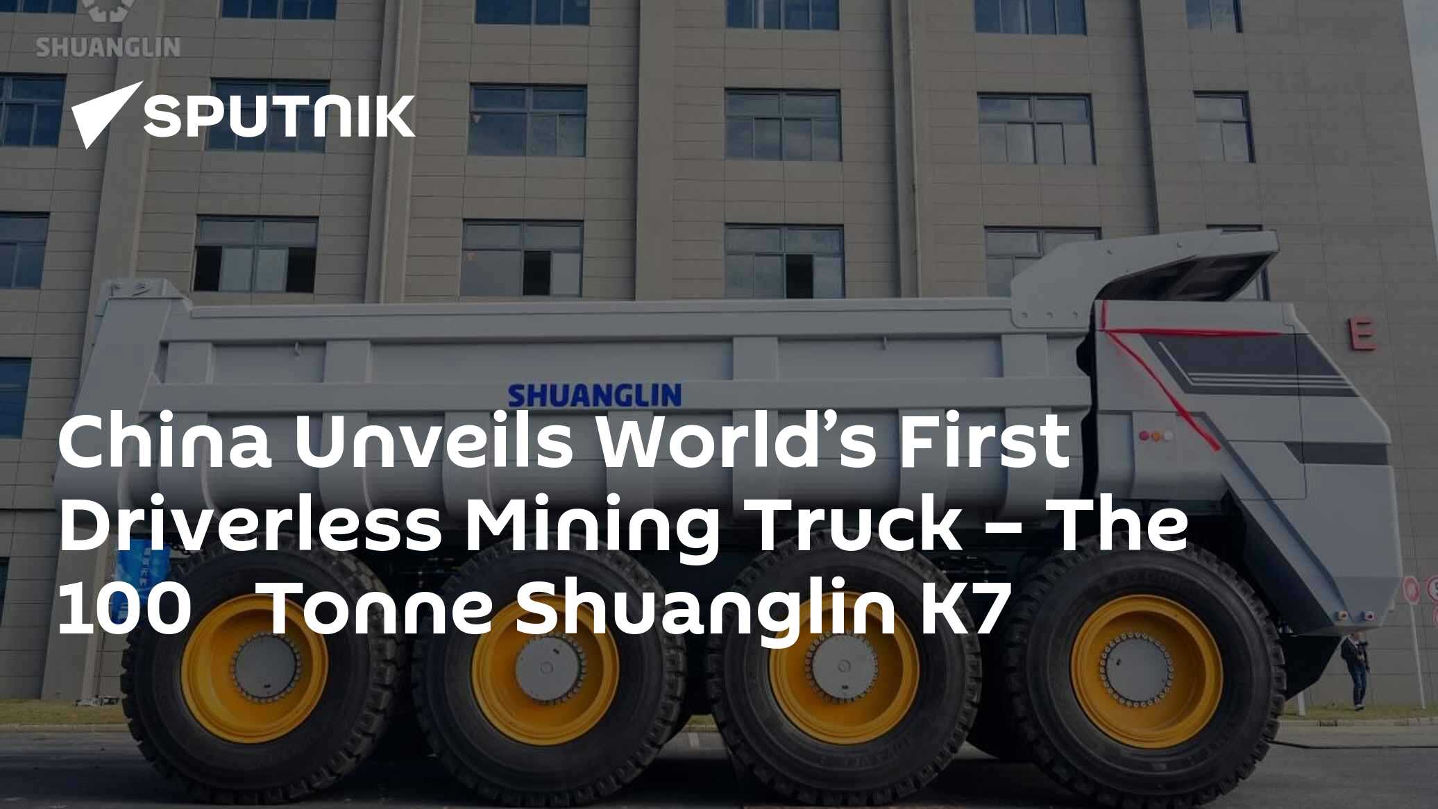 China Unveils World’s First Driverless Mining Truck – The 100‑Tonne ...