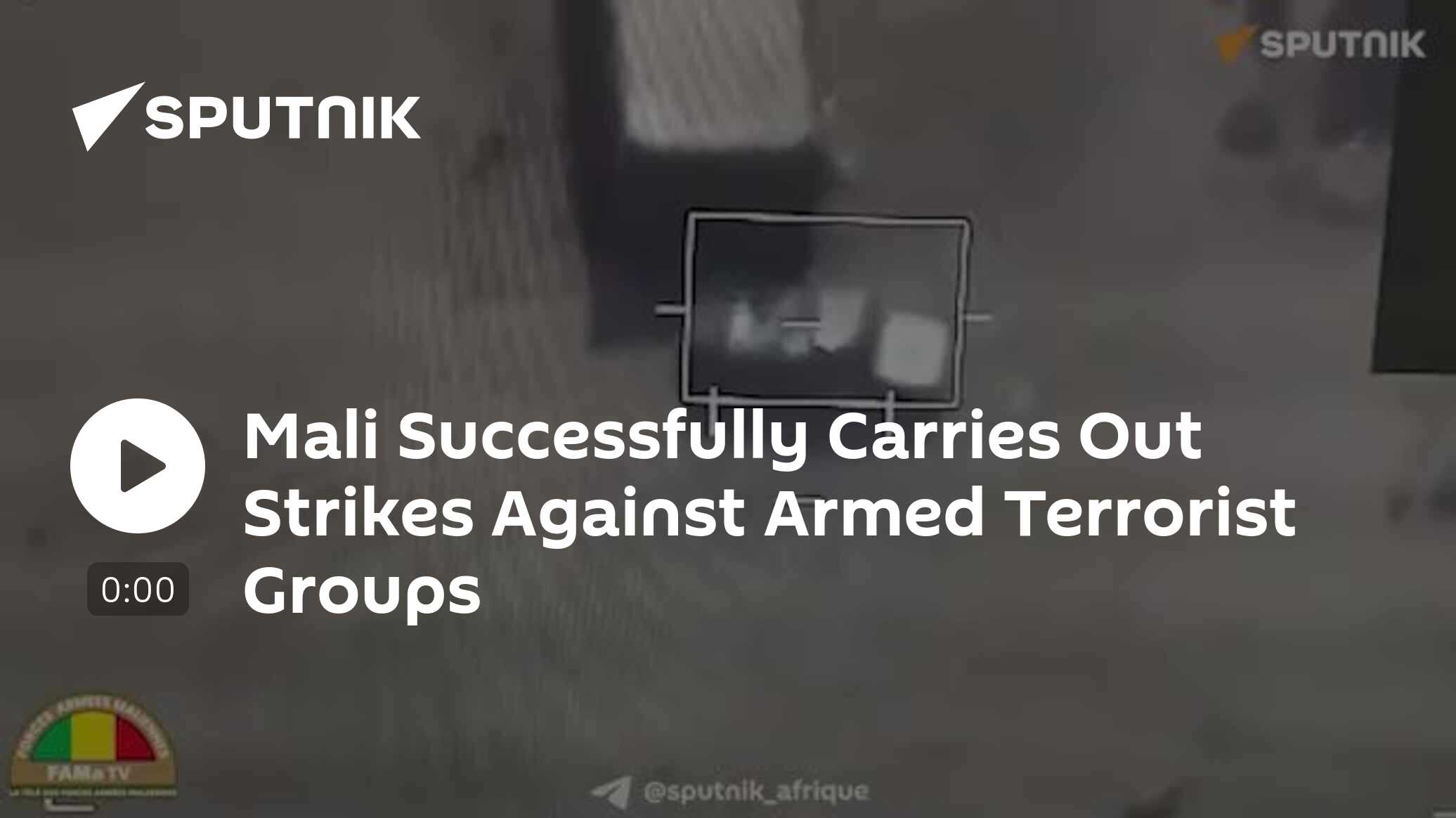 Mali Successfully Carries Out Strikes Against Armed Terrorist Groups