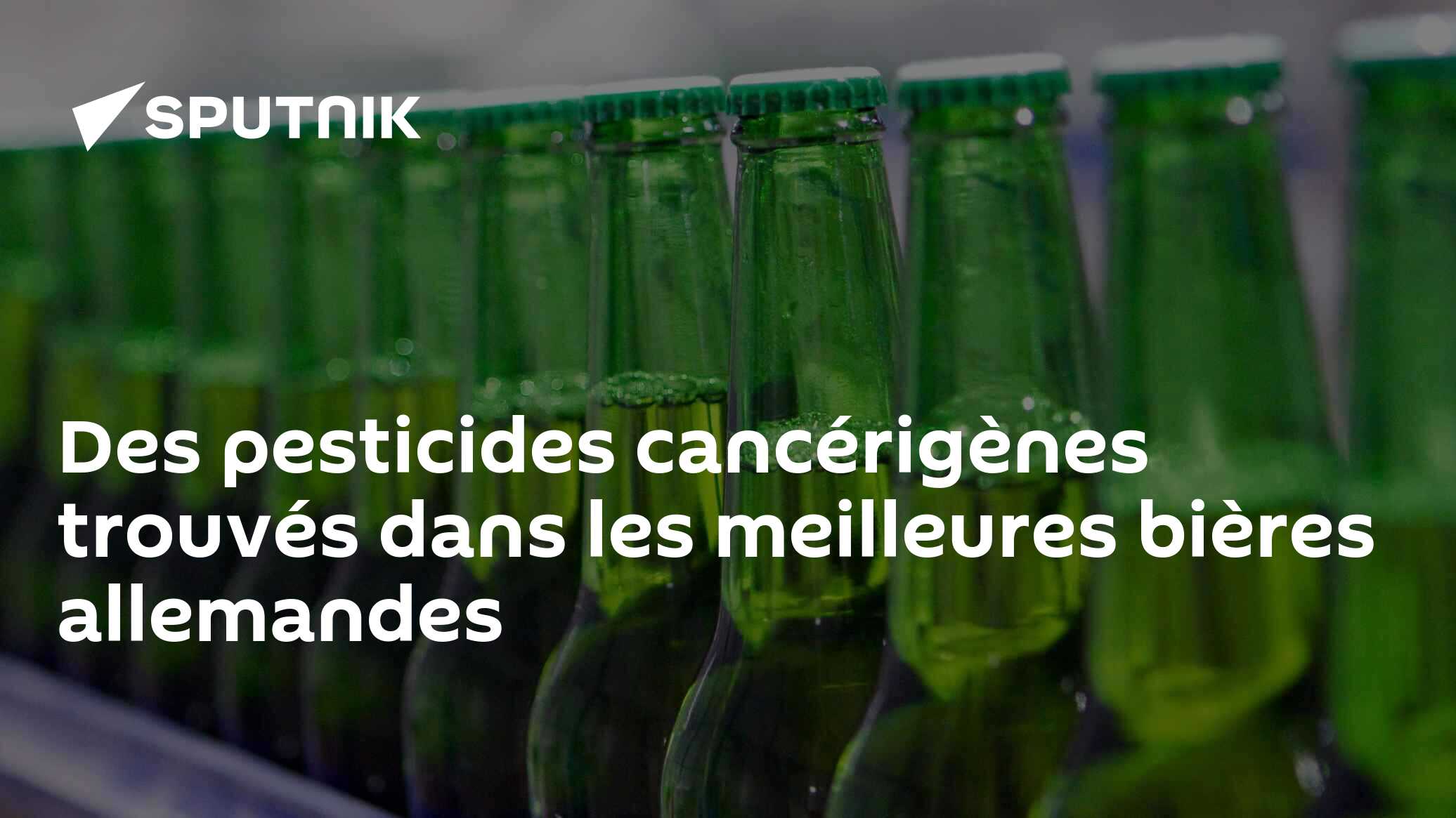 Des pesticides cancérigènes trouvés dans les meilleures bières allemandes