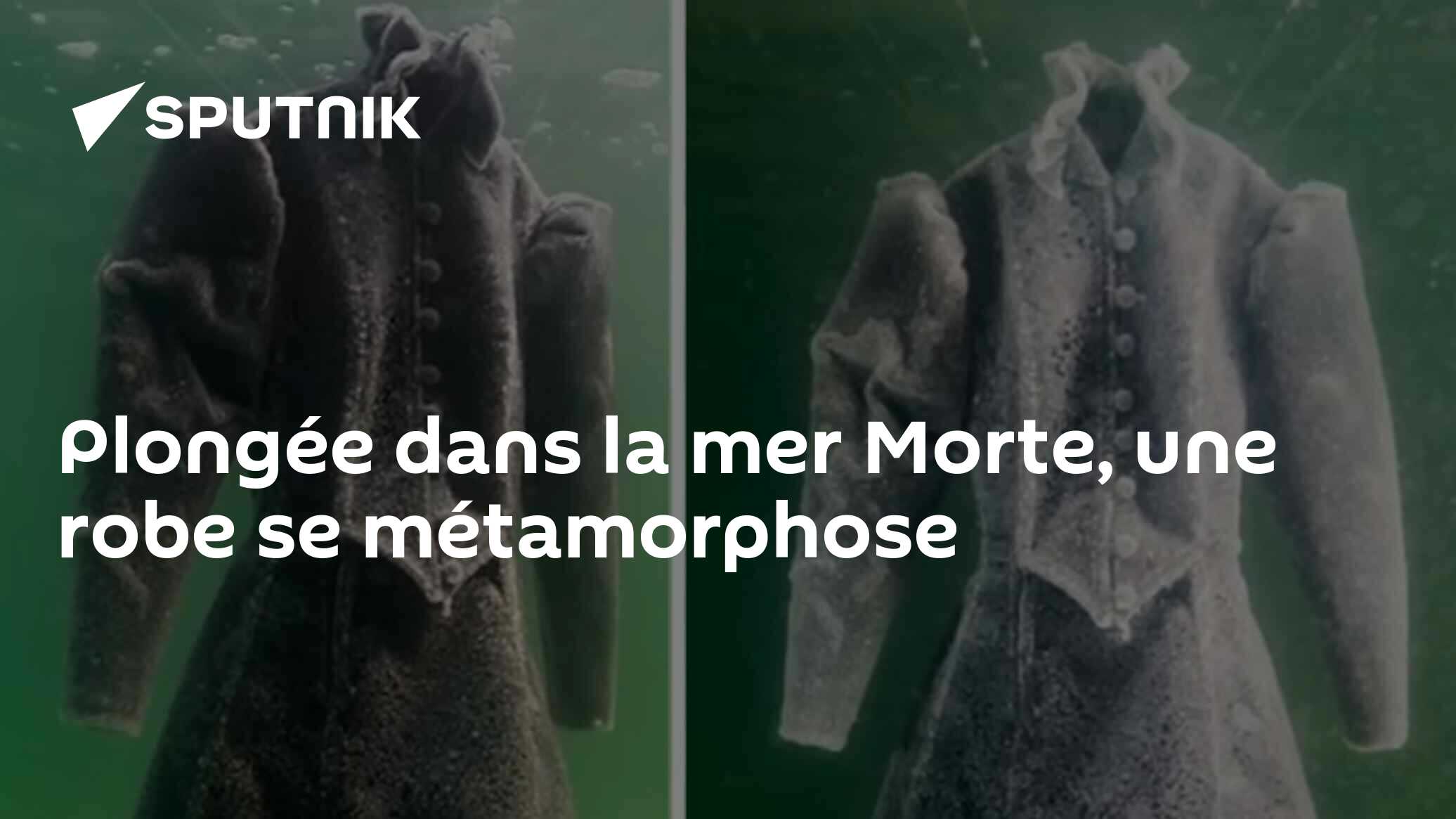 Plongée dans la mer Morte, une robe se métamorphose - 25.08.2016 ...