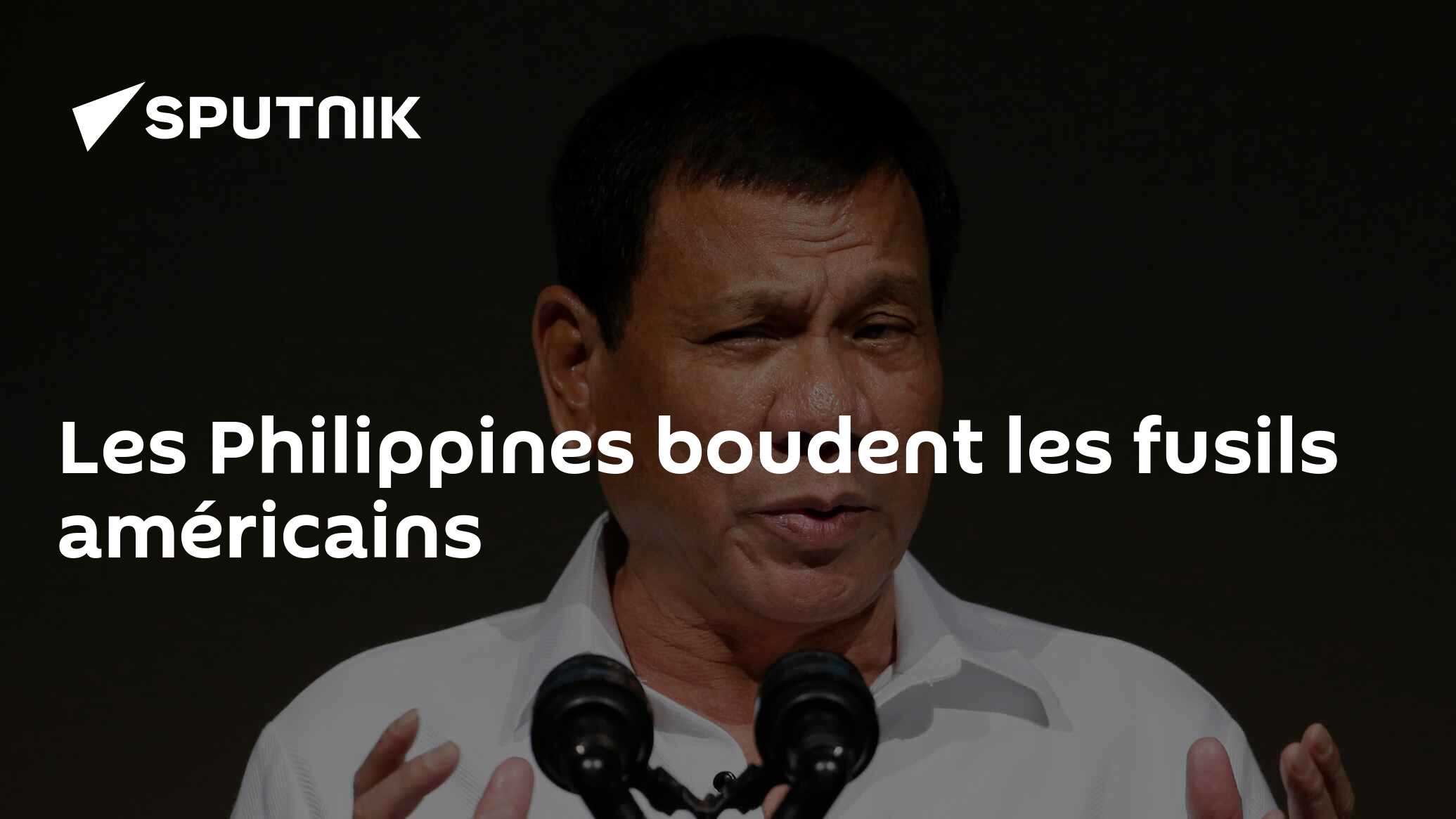 Les Philippines boudent les fusils américains