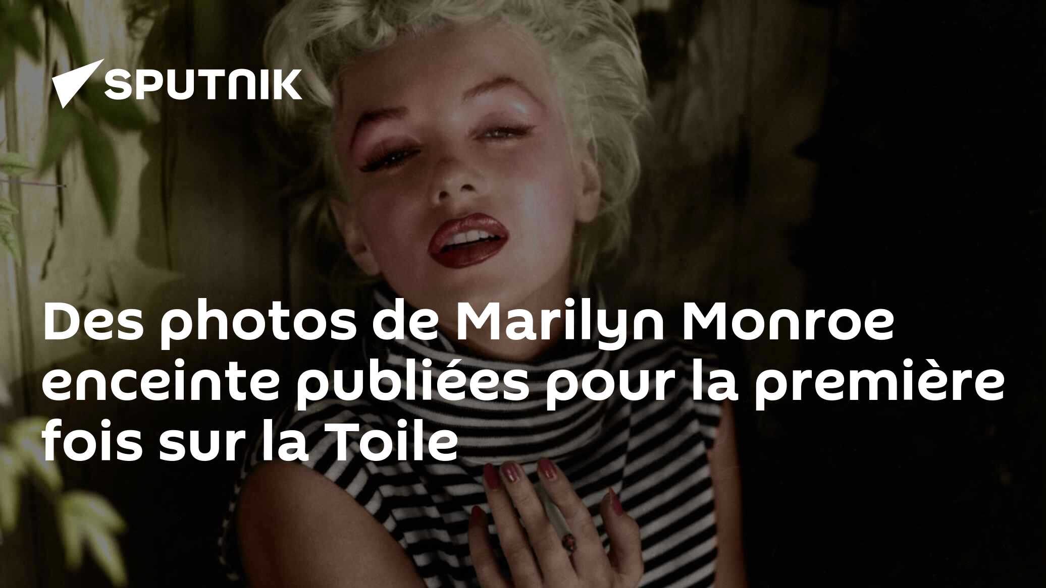 Des photos de Marilyn Monroe enceinte publiées pour la première fois sur la Toile 16.02.2017