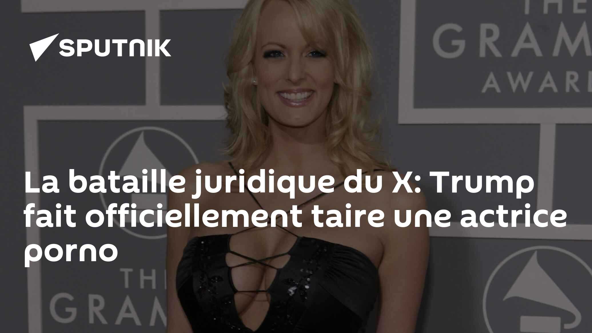 La bataille juridique du X: Trump fait officiellement taire une actrice  porno - 09.03.2018, Sputnik Afrique