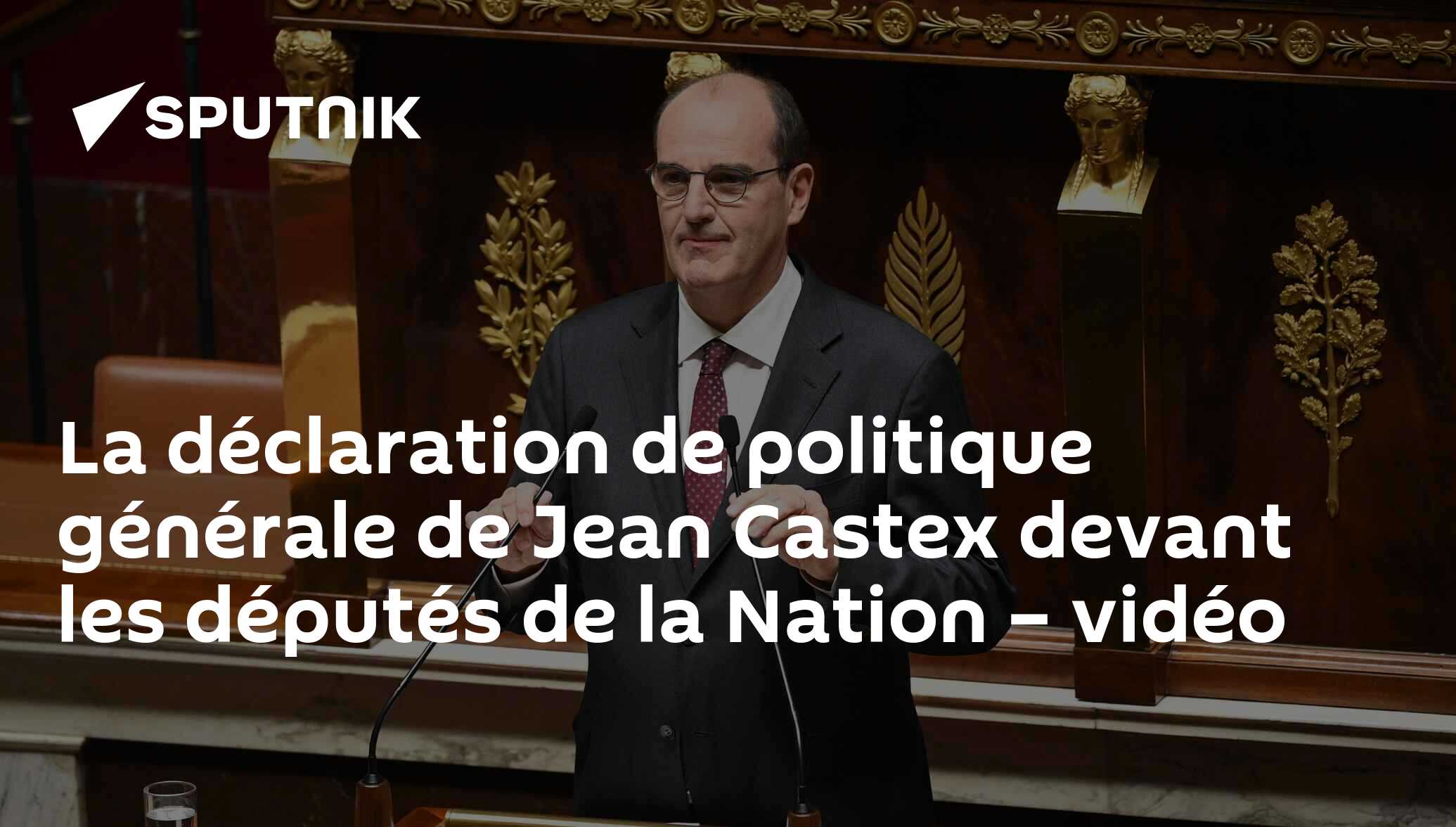 La Déclaration De Politique Générale De Jean Castex Devant Les Députés De La Nation Vidéo 15 2613