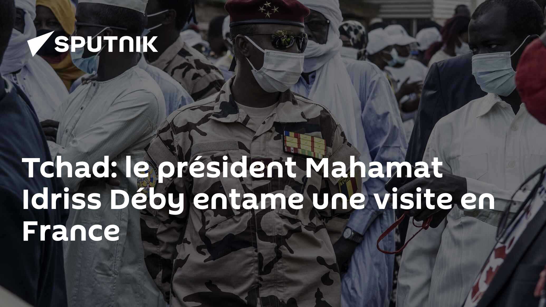 Tchad: le président Mahamat Idriss Déby entame une visite en France