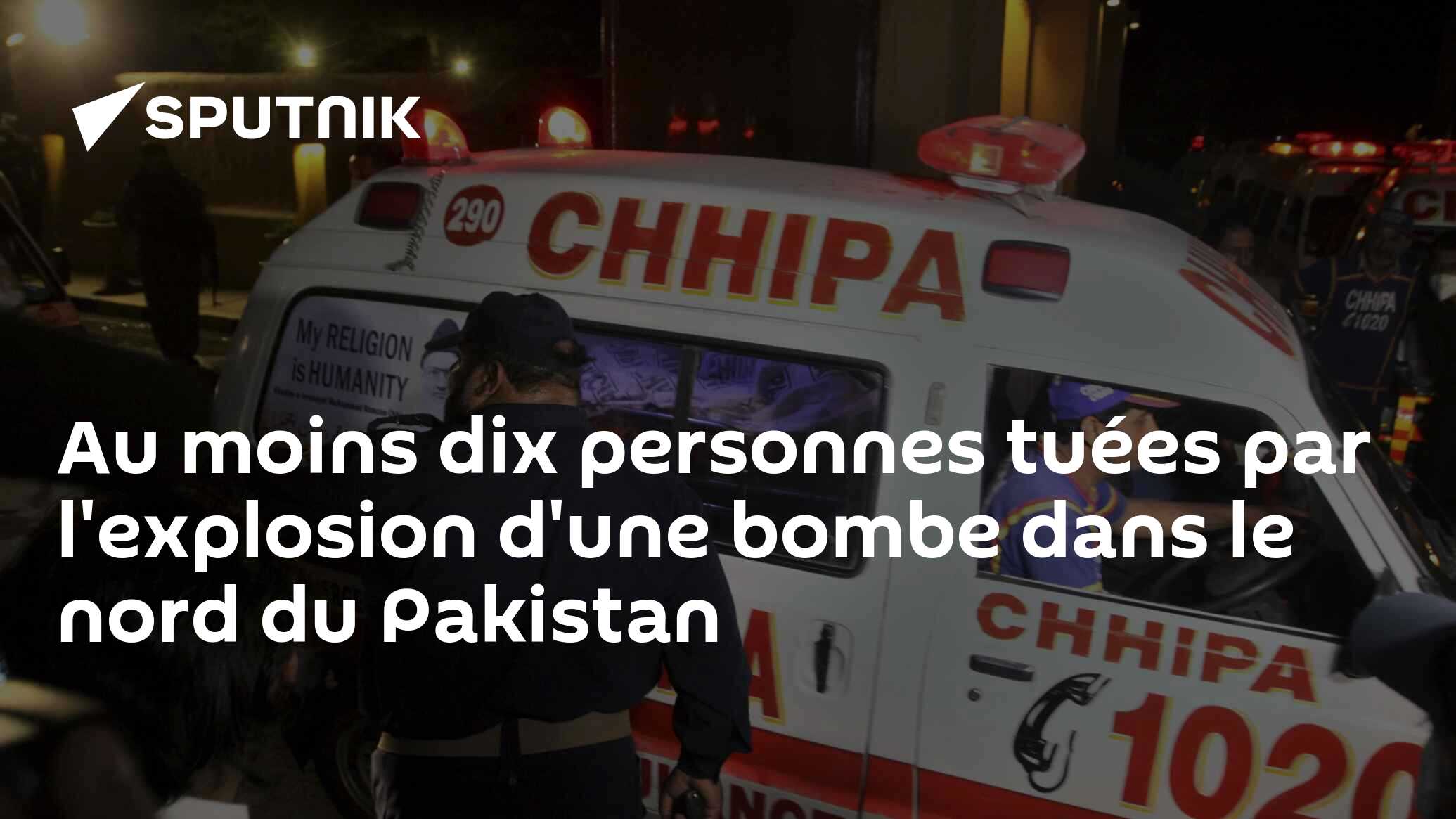 Au moins dix personnes tuées par l'explosion d'une bombe dans le nord du Pakistan