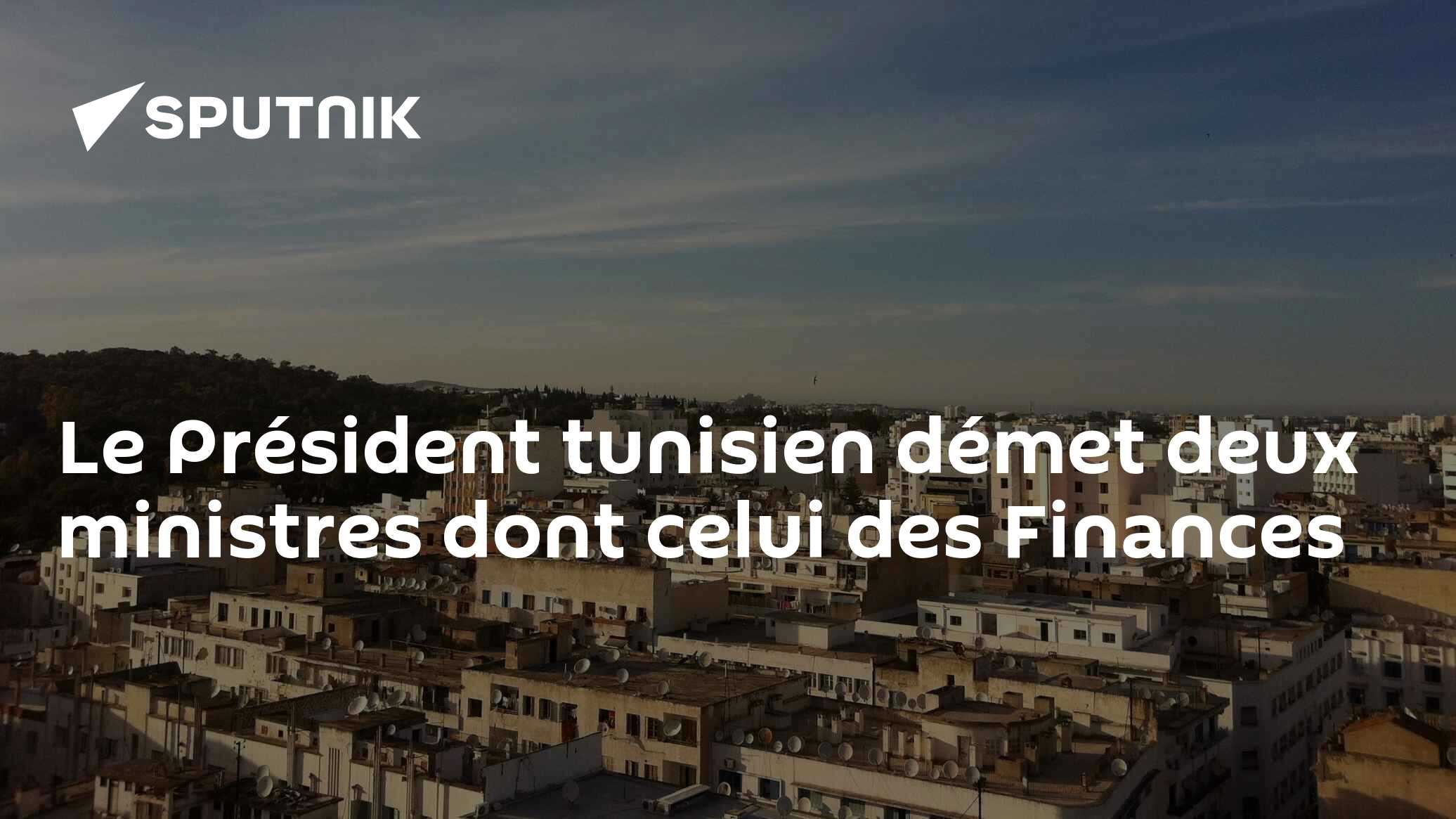 Le Président tunisien démet deux ministres dont celui des Finances