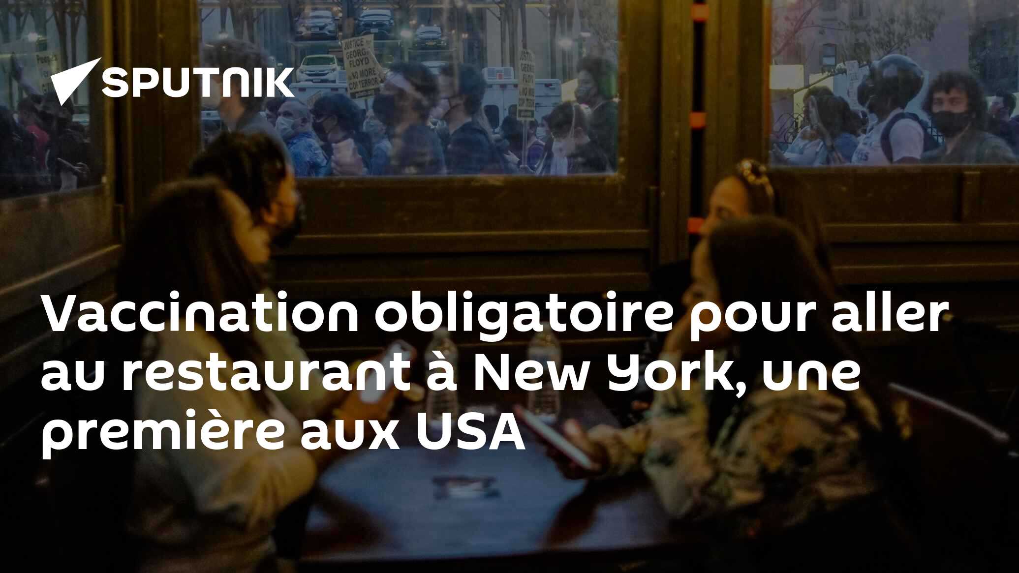 Vaccination obligatoire pour aller au restaurant à New York, une première aux USA