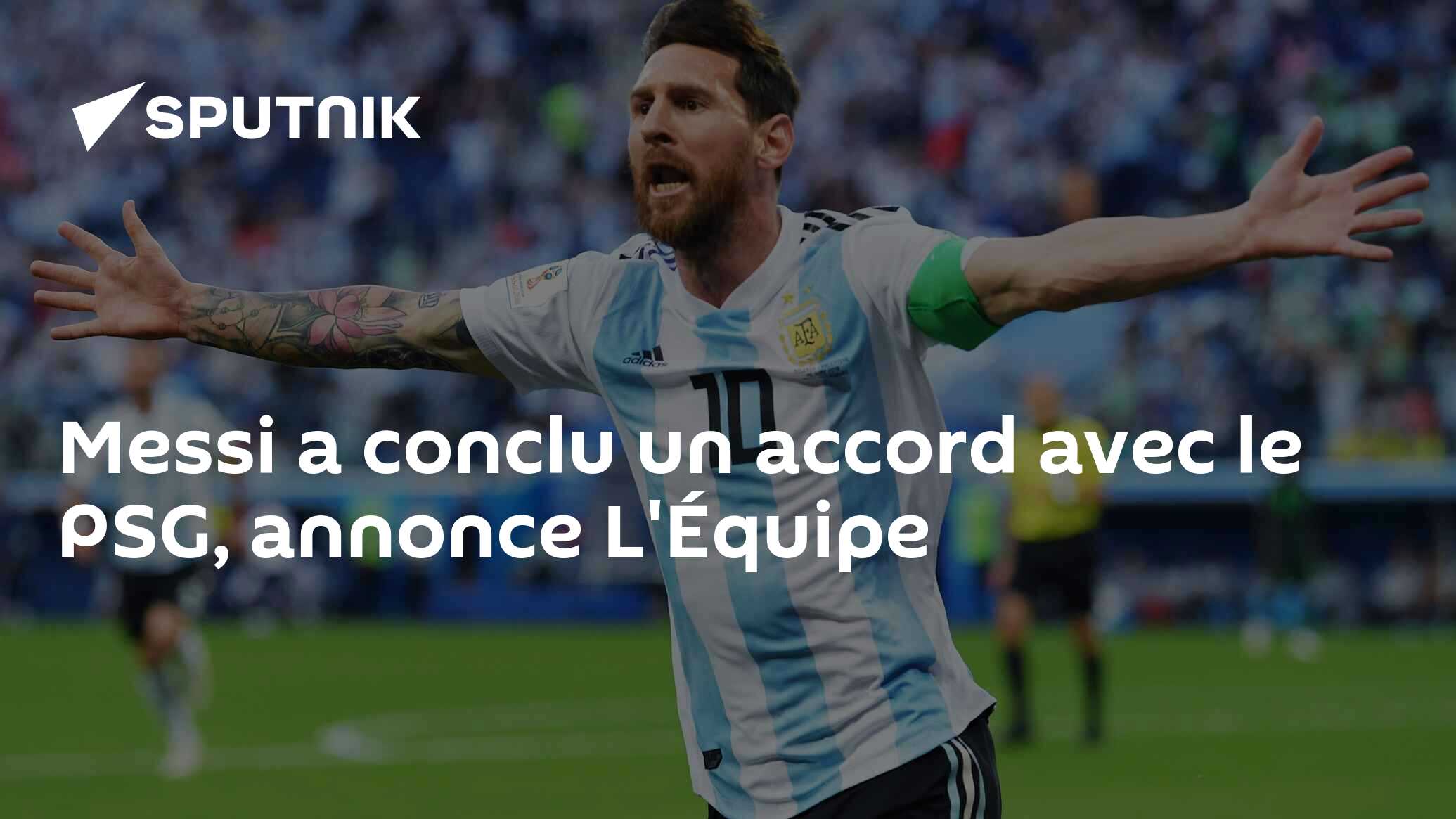 Officiel : Accord conclu PSG-Messi