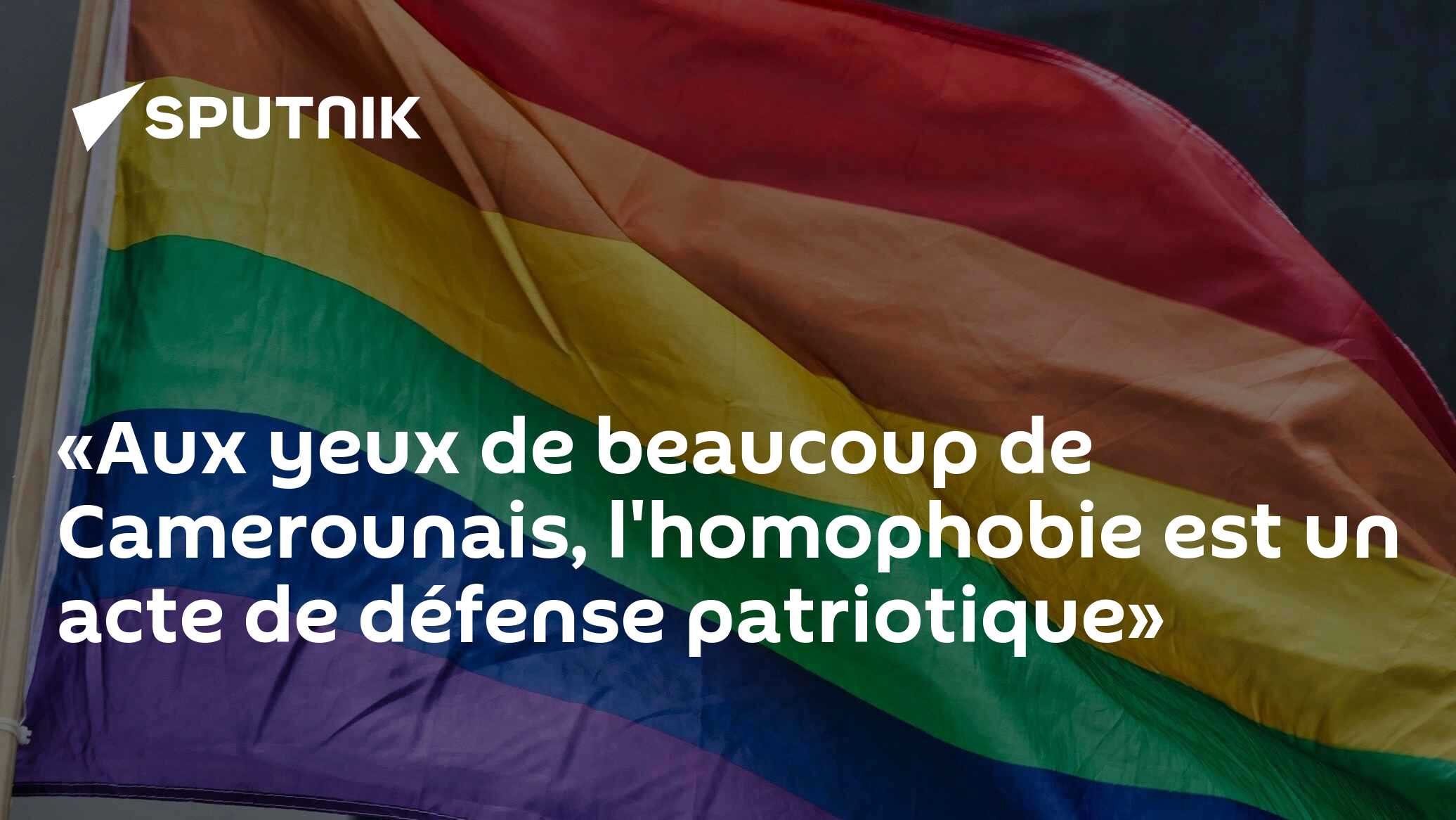 «Aux yeux de beaucoup de Camerounais, l'homophobie est un acte de défense patriotique»